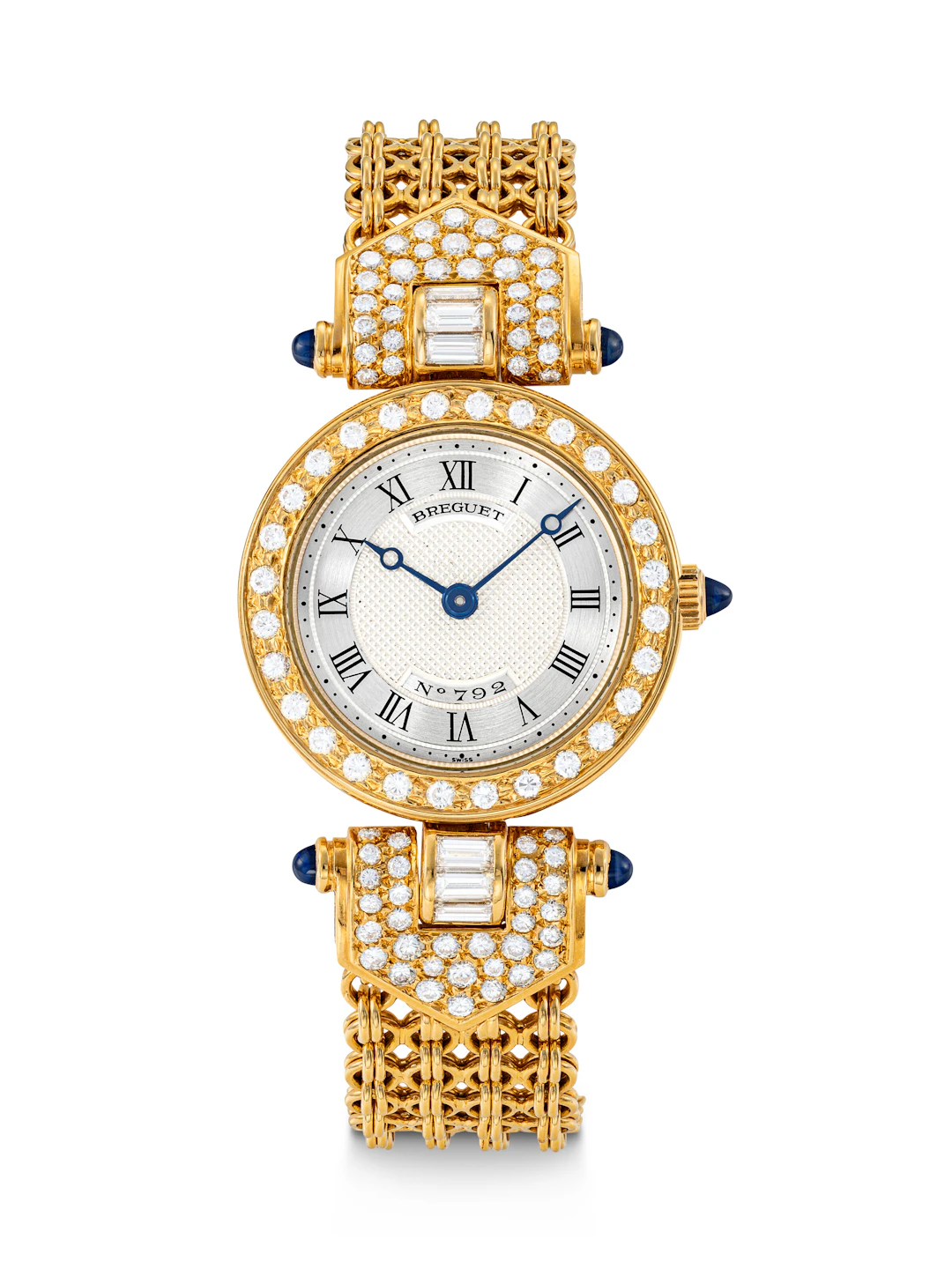 Breguet, Lady’s Gold and Diamond-Set Bracelet Watch