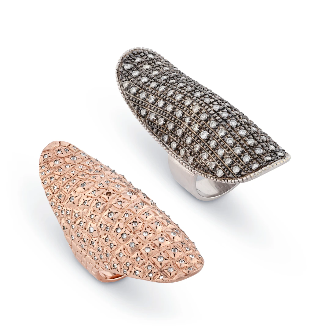 Venyx Set of Two Diamond Rings