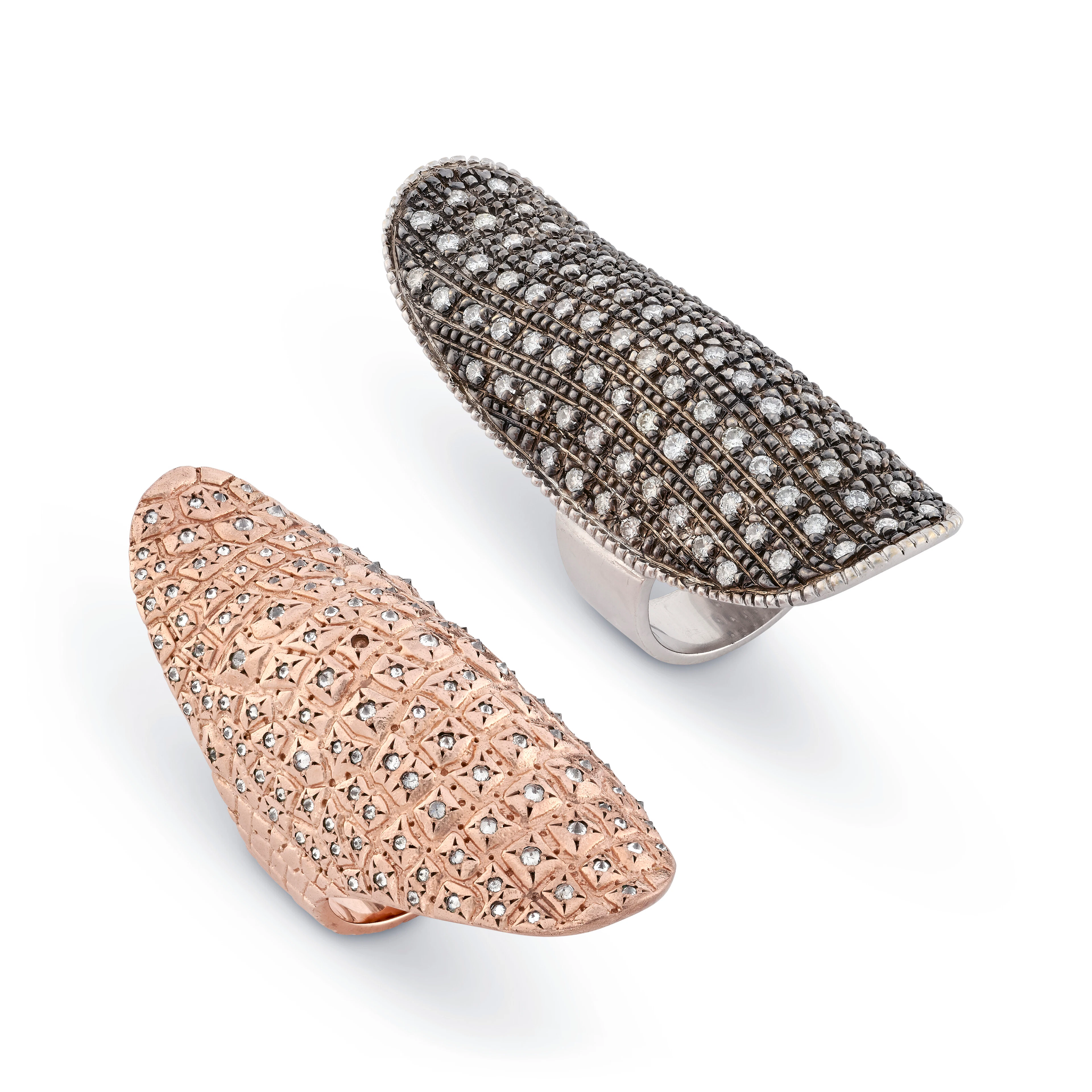 Venyx Set of Two Diamond Rings