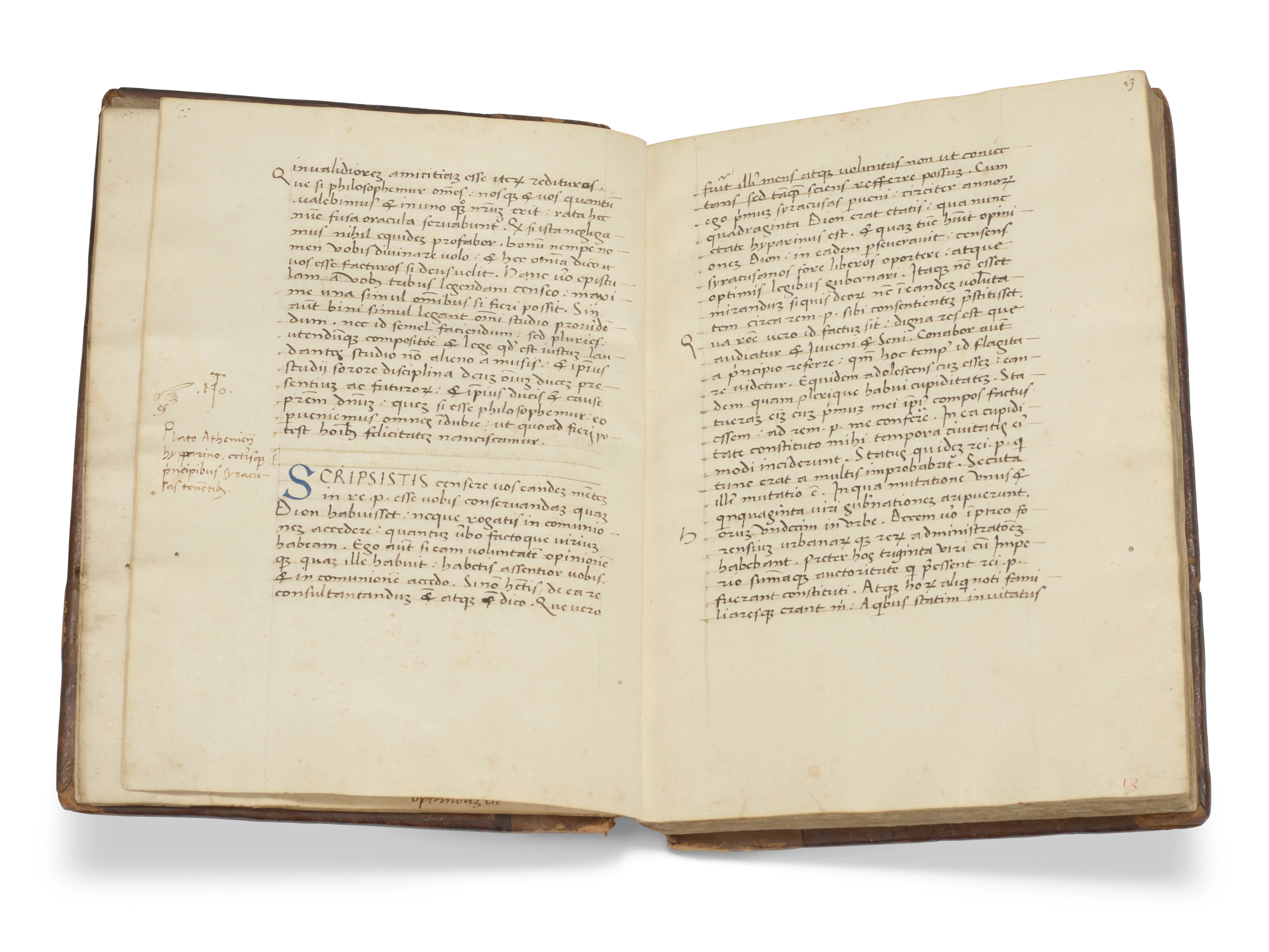 Plato, Ps-Plato, Leonardo Bruni (1369-1444)
