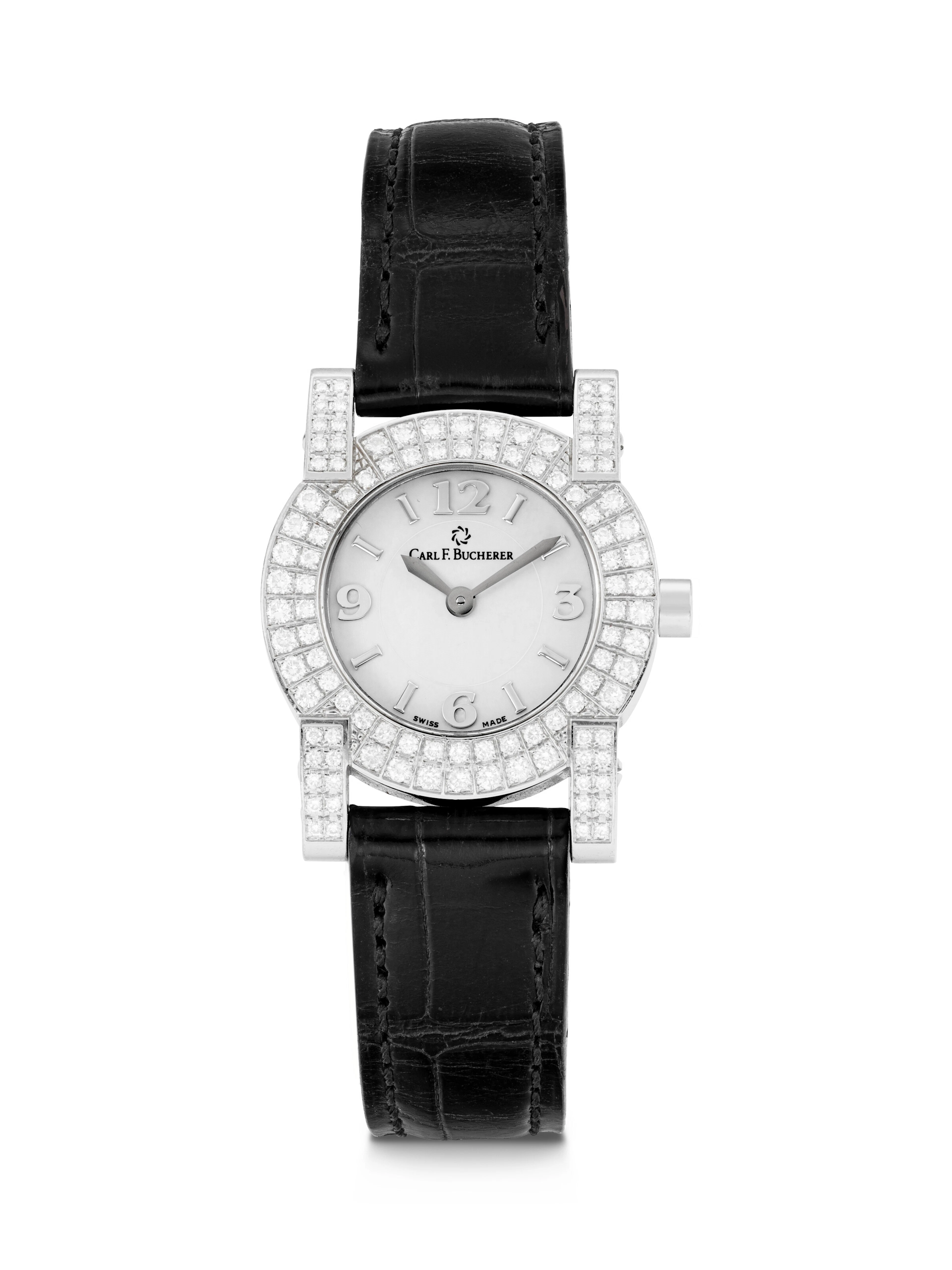 Carl F. Bucherer, Pathos, Lady’s White Gold and Diamond-Set Wristwatch