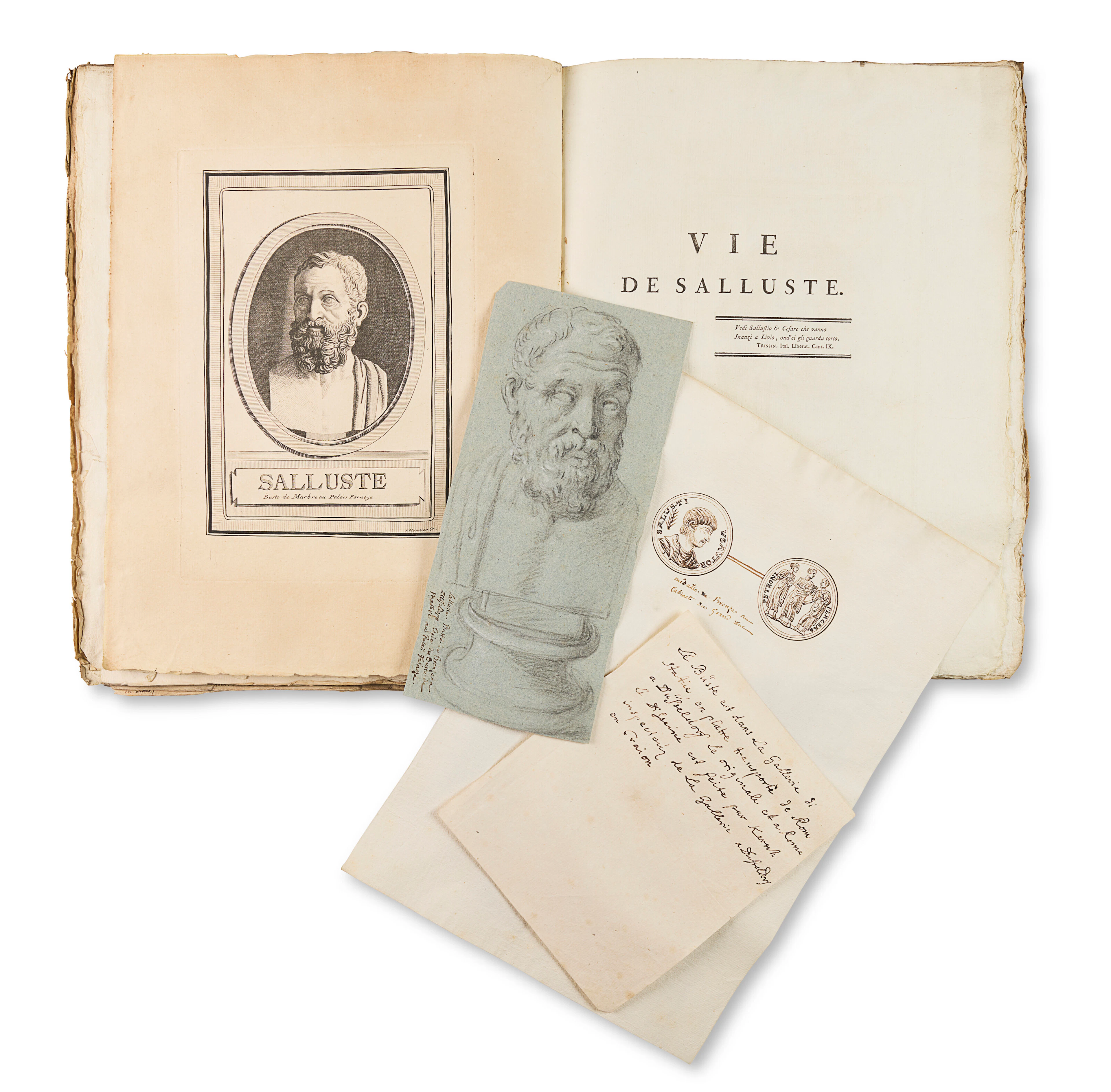 Brosses, Charles De (1709-1777) Éd.] – Caius Sallustius Crispus