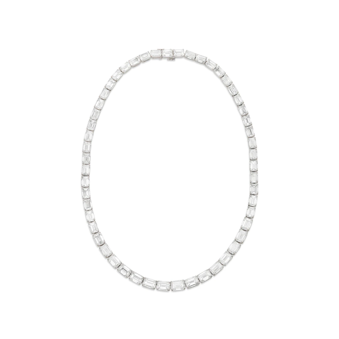Diamond Rivière Necklace