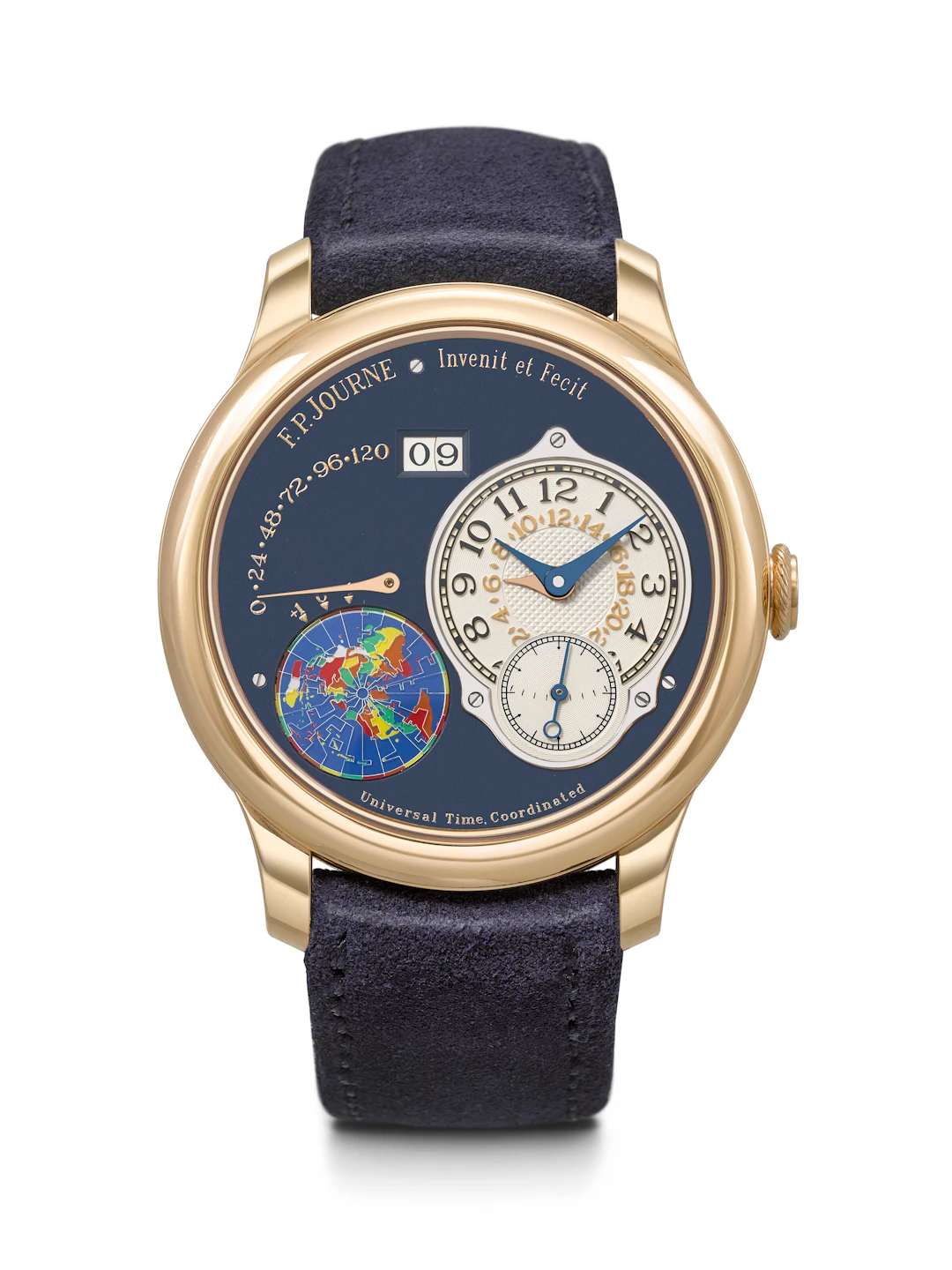 F.p. Journe. A Highly Exclusive and Coveted 18K Pink Gold Limited