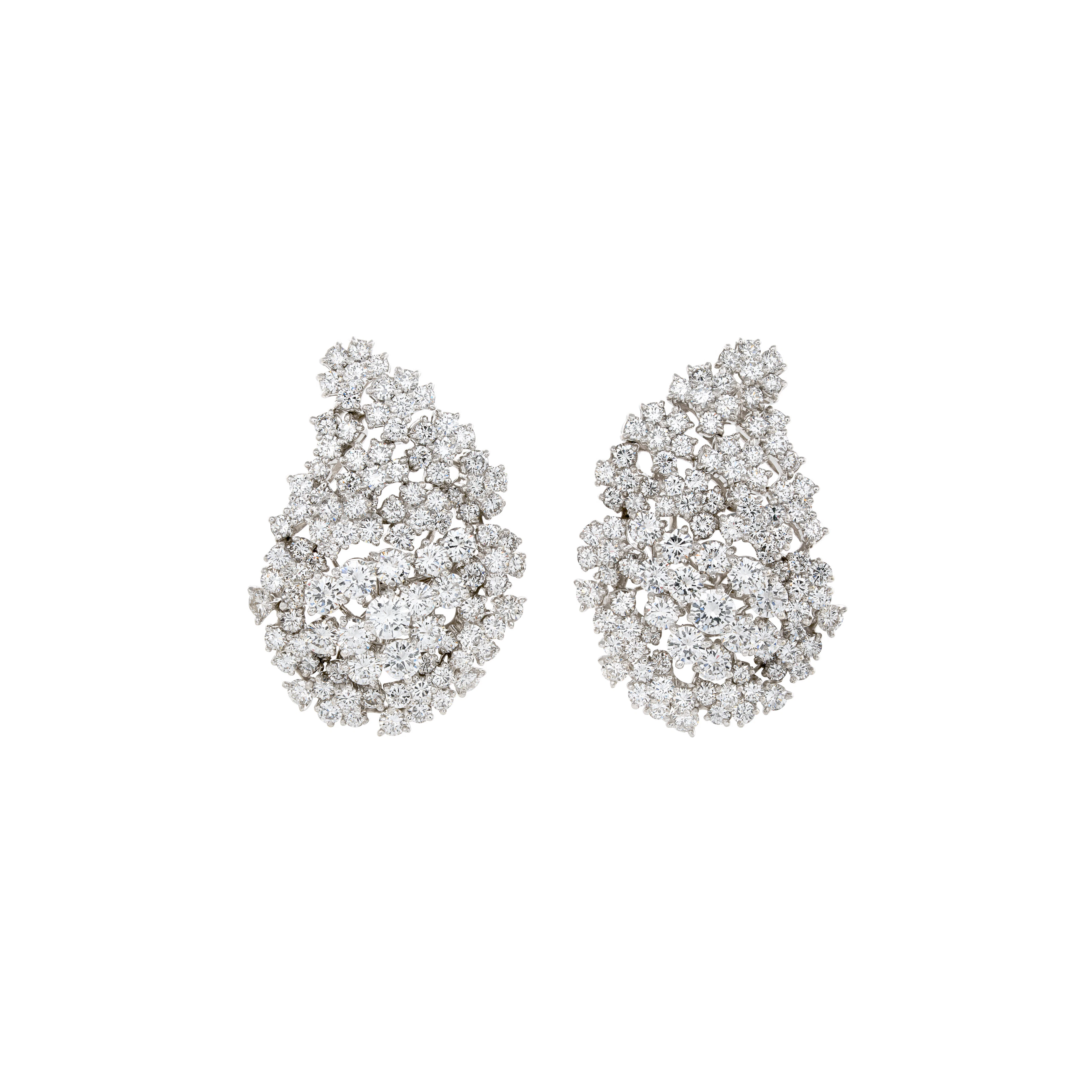 Meister Pair of Diamond Earrings