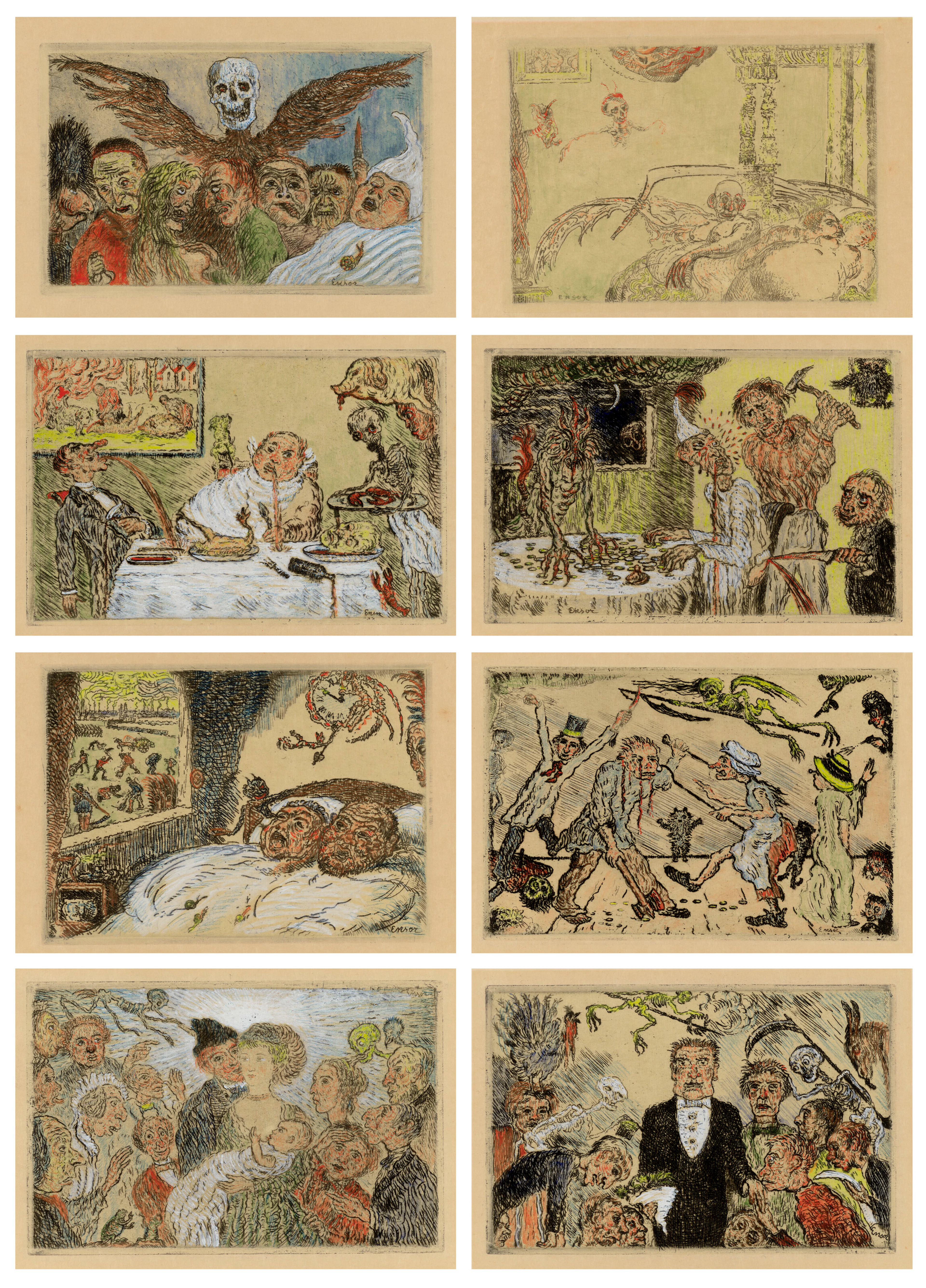 JAMES ENSOR (1860-1949)