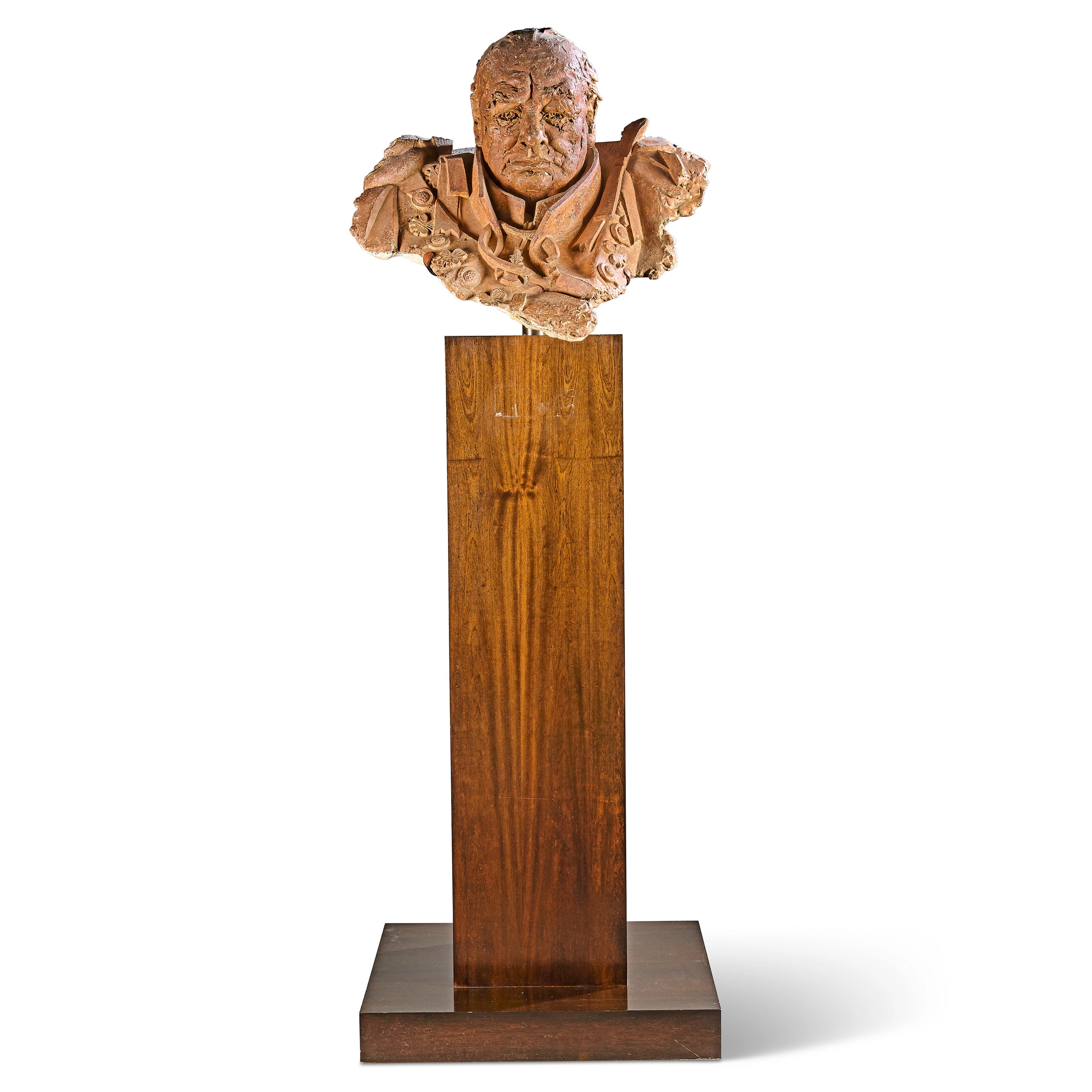 A Terracotta Maquette of Sir Winston Churchill