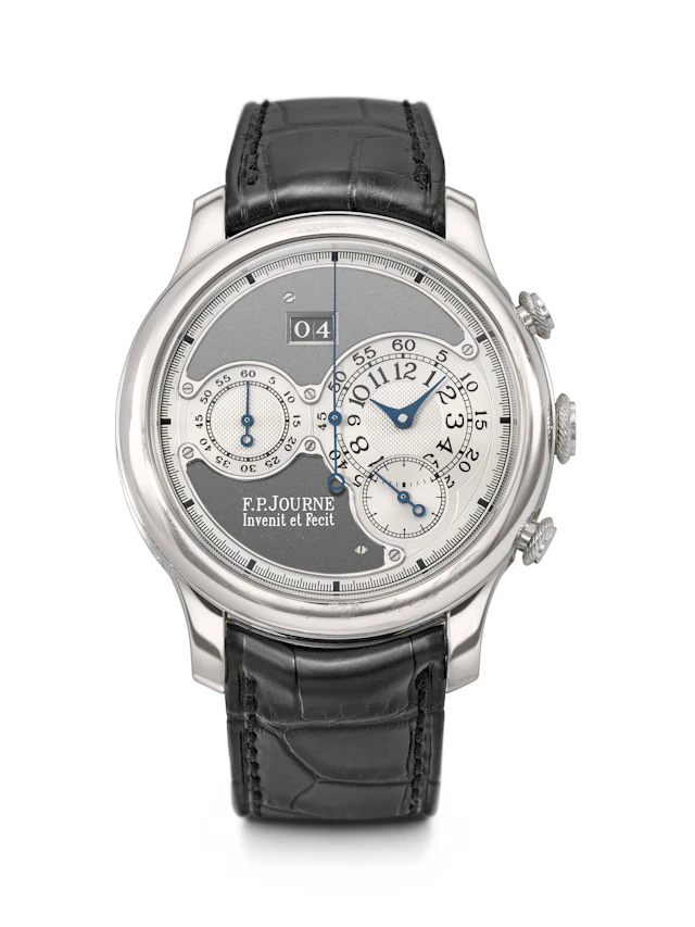 F.p. Journe. An Important Platinum Limited Edition Automatic Flyback
