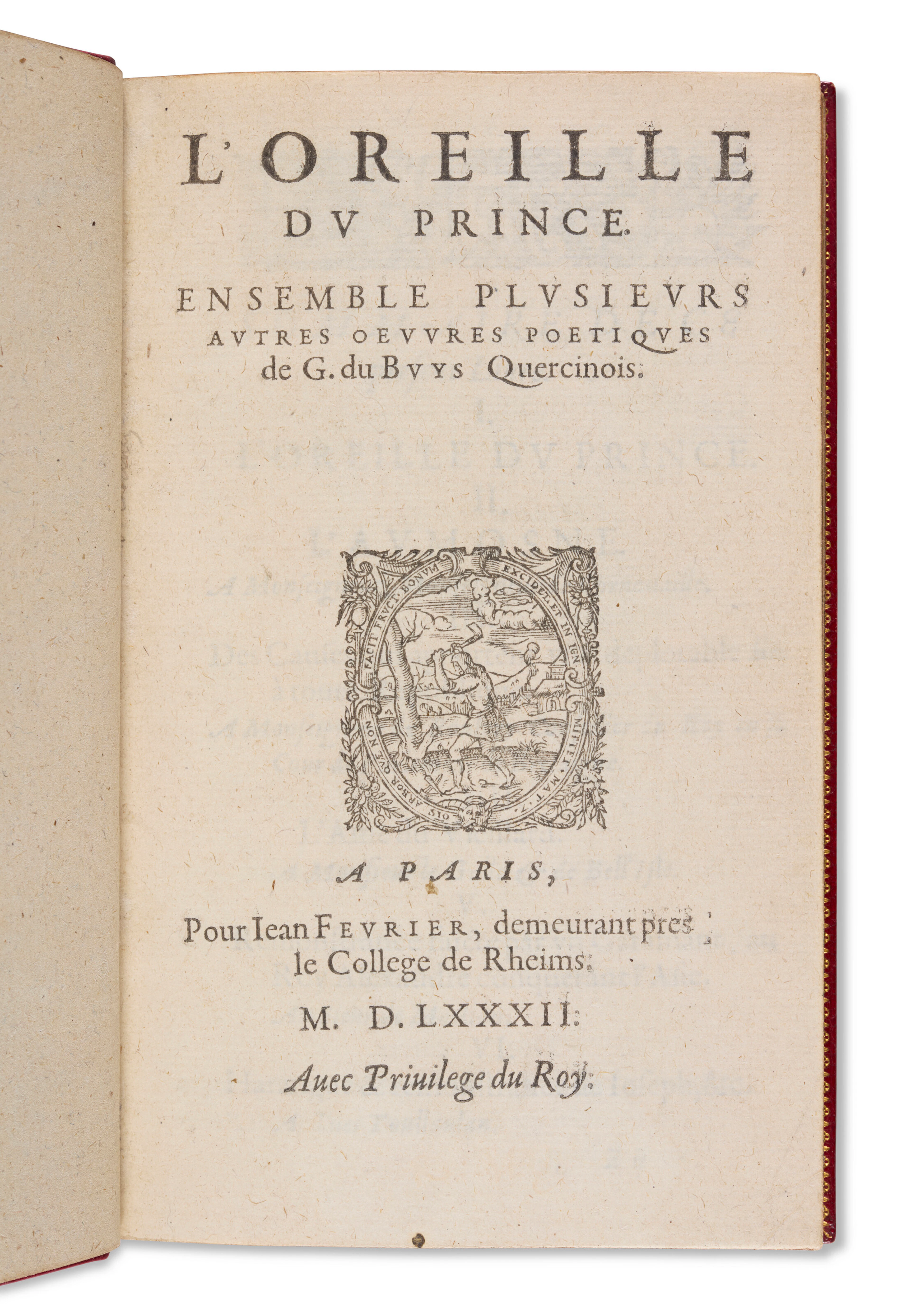 DU BUYS, Guillaume (c. 1520⁄25-1594)