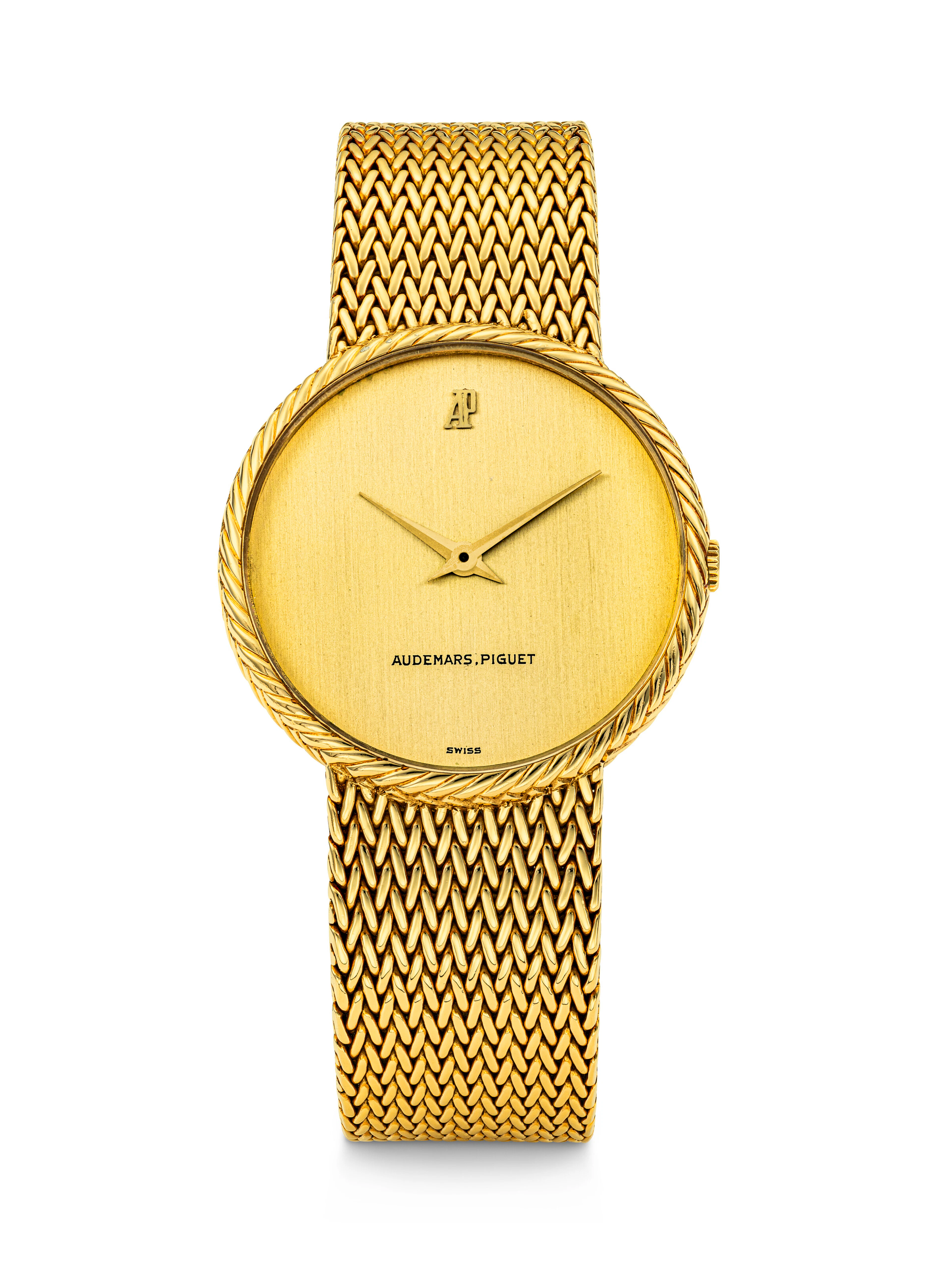Audemars Piguet, Gold Bracelet Watch, Ref. 4132 Ba