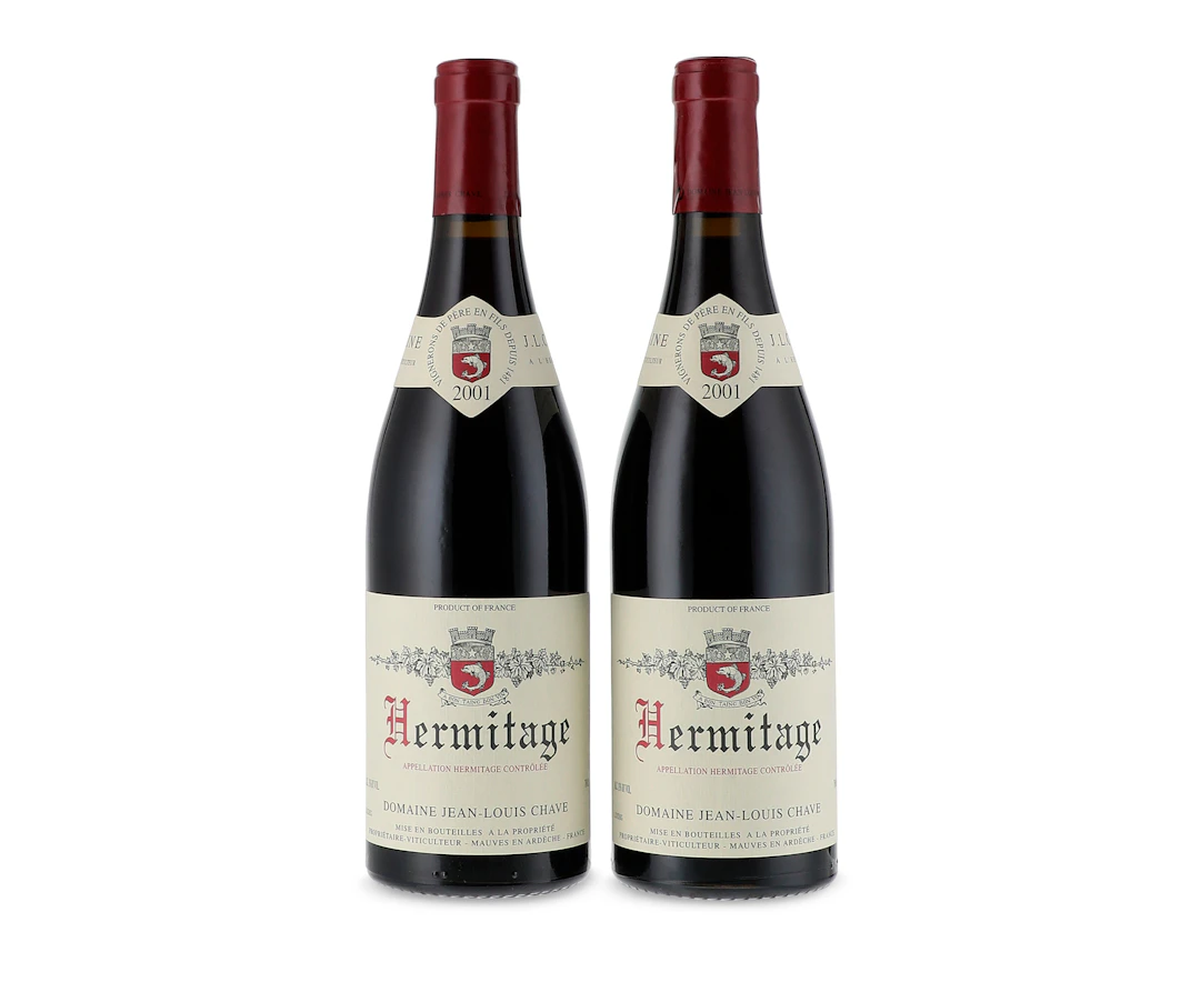 Mixed 2001 & 2003 Domaine Jean Louis Chave, Hermitage, Rouge
