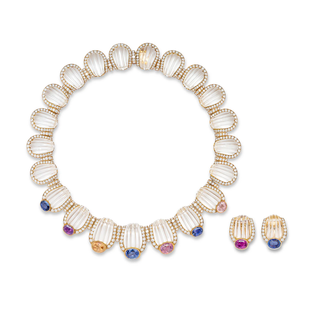 Boucheron Set of Multi-Gem Jewellery