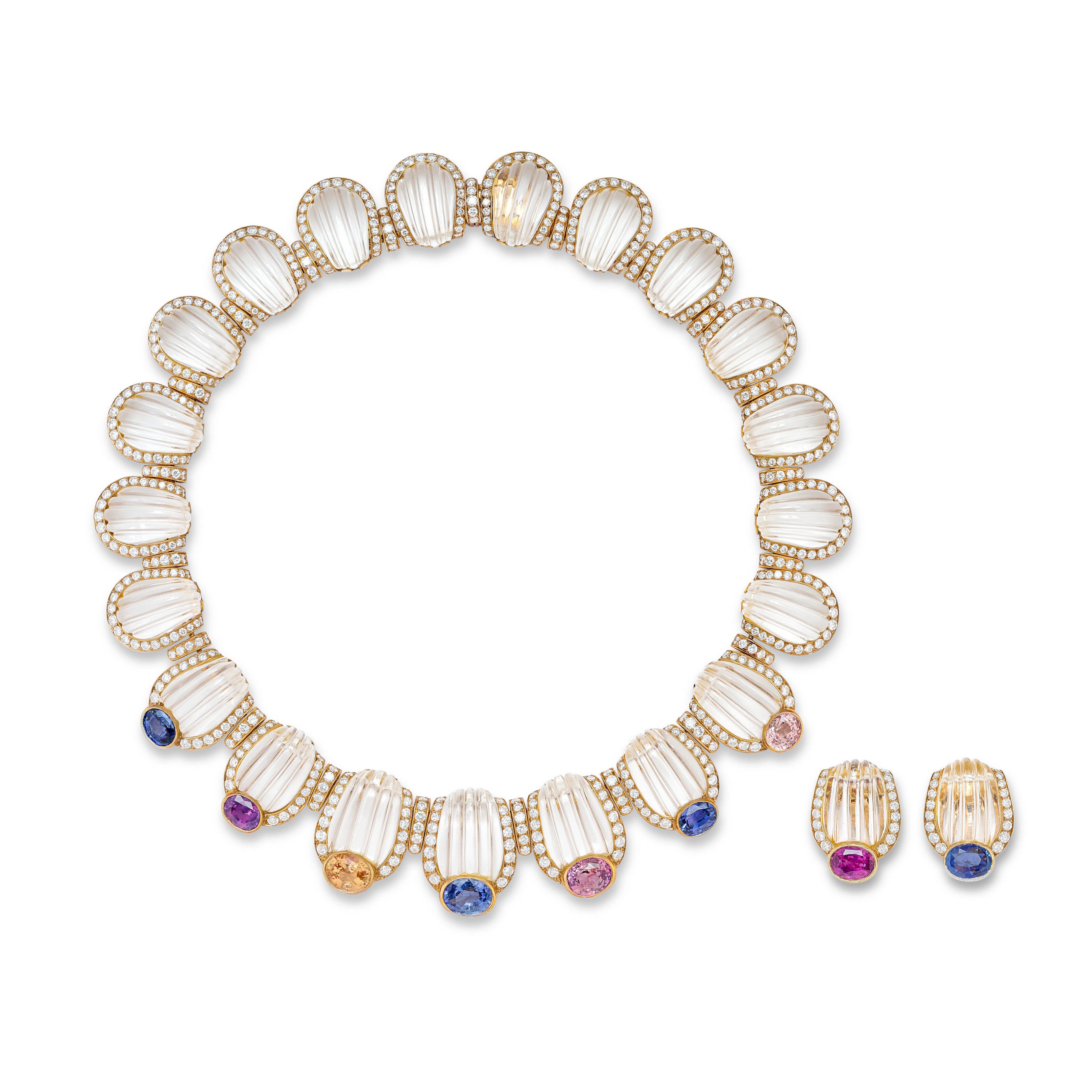 Boucheron Set of Multi-Gem Jewellery