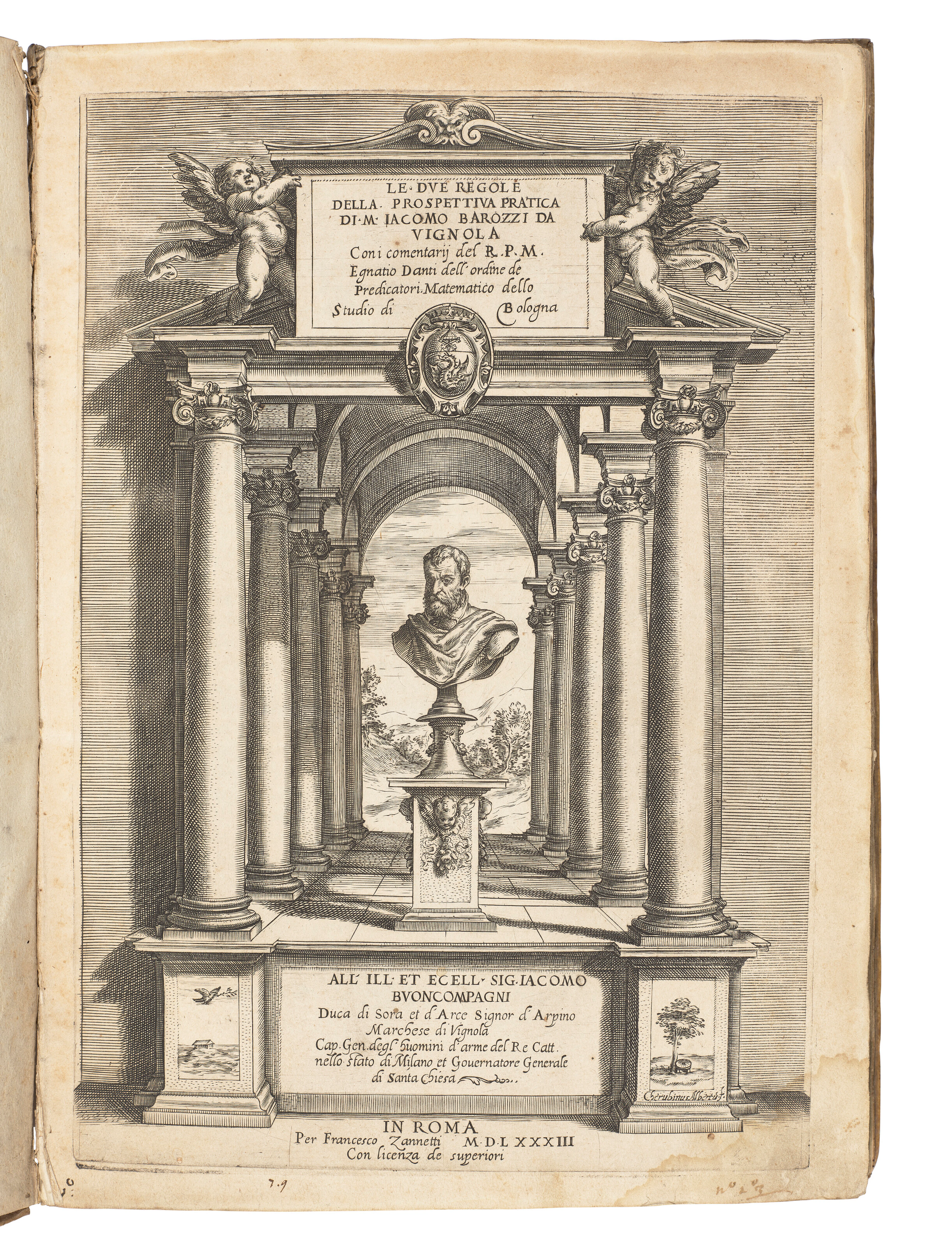 Vignola, Giacomo Barozzi Da (1507-1573) and Ignazio Danti (1537-1586, Editor)