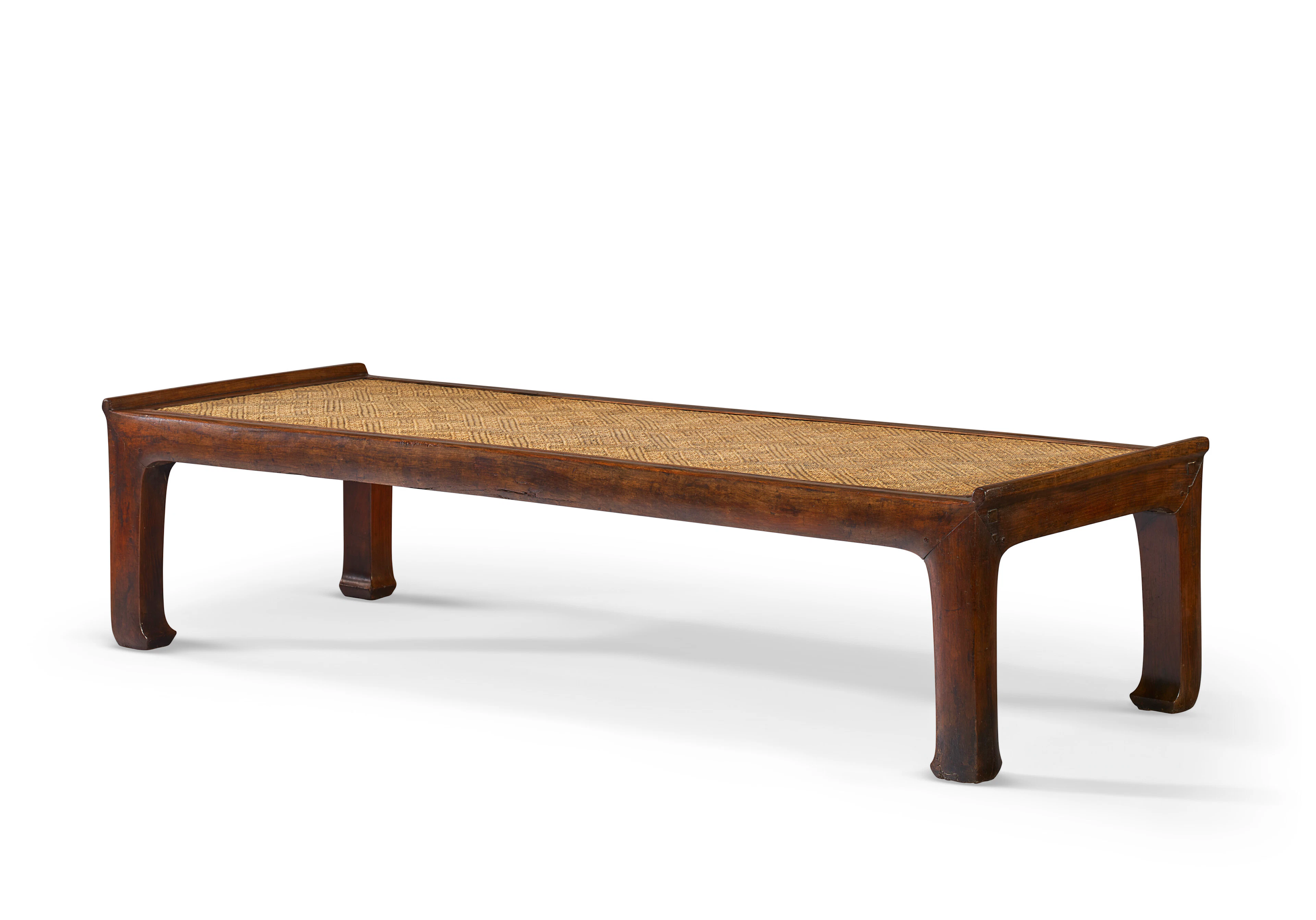 A Very Rare Waistless Huanghuali Daybed