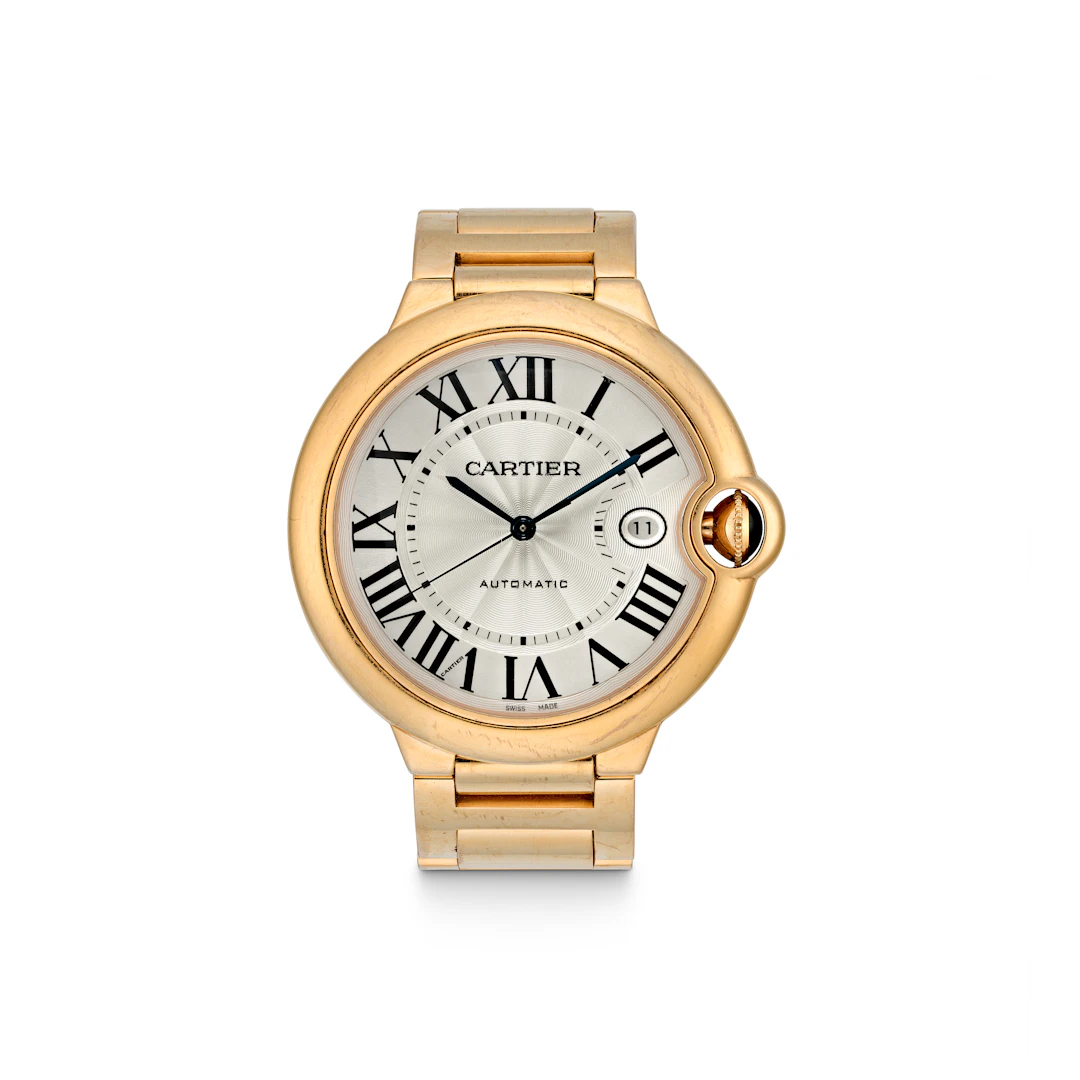 Cartier Gold 'Ballon Bleu' Lady's Wristwatch
