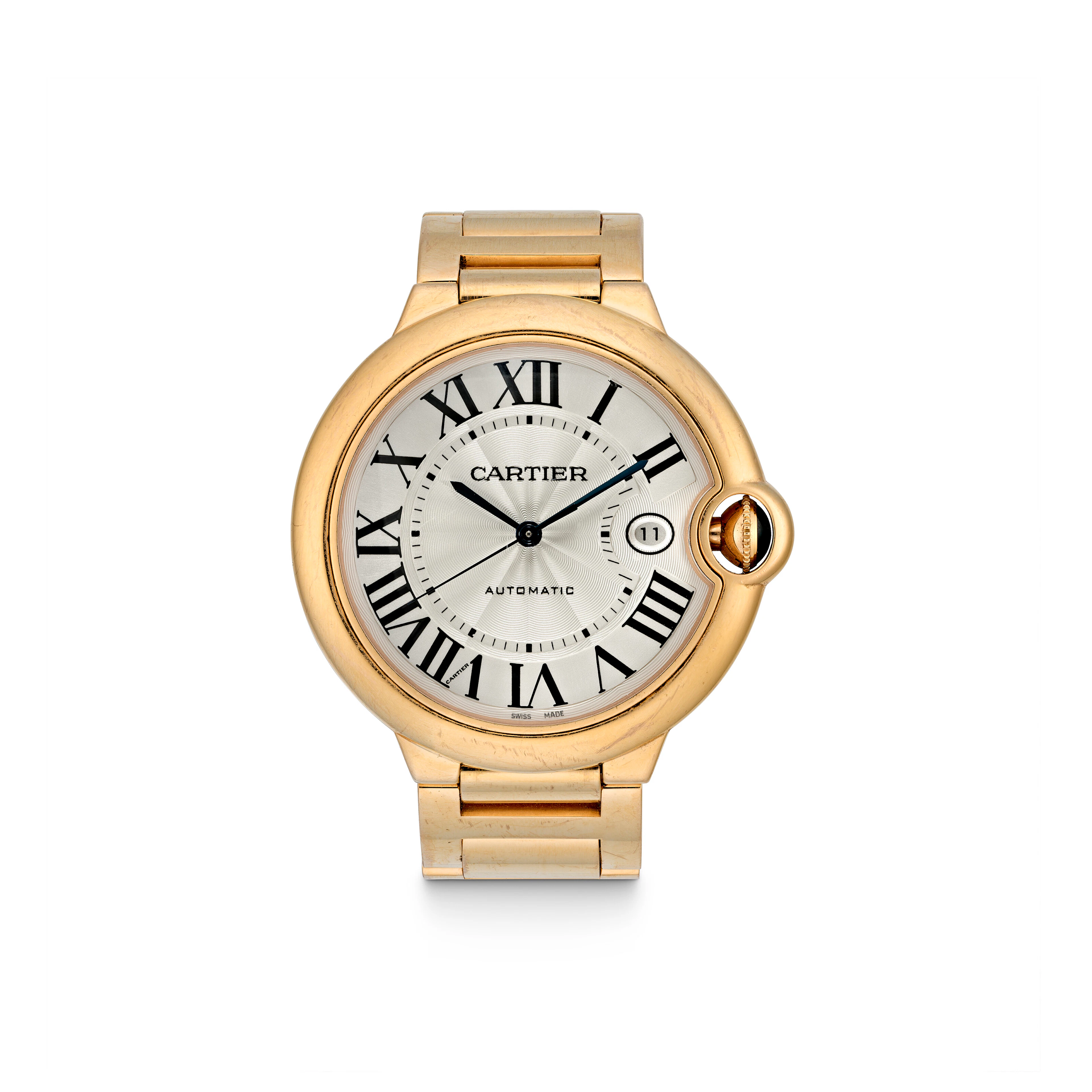 Cartier Gold 'Ballon Bleu' Lady's Wristwatch