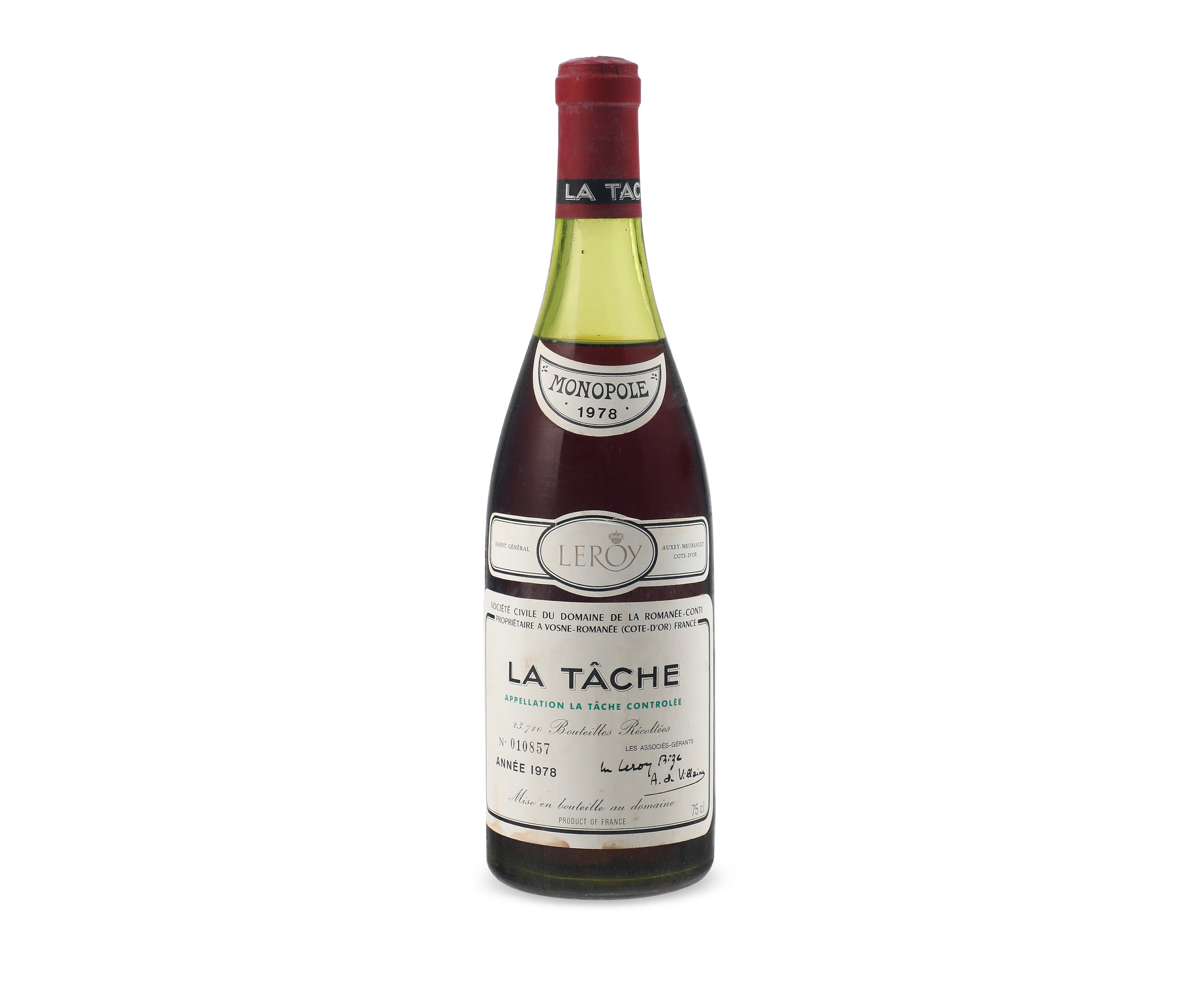 Domaine De La Romanée-Conti, La tâche 1978