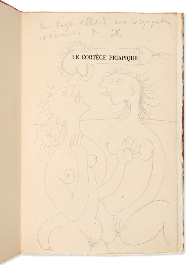 Apollinaire, Guillaume (1880-1918)] Et Mario Prassinos (1916-1985)