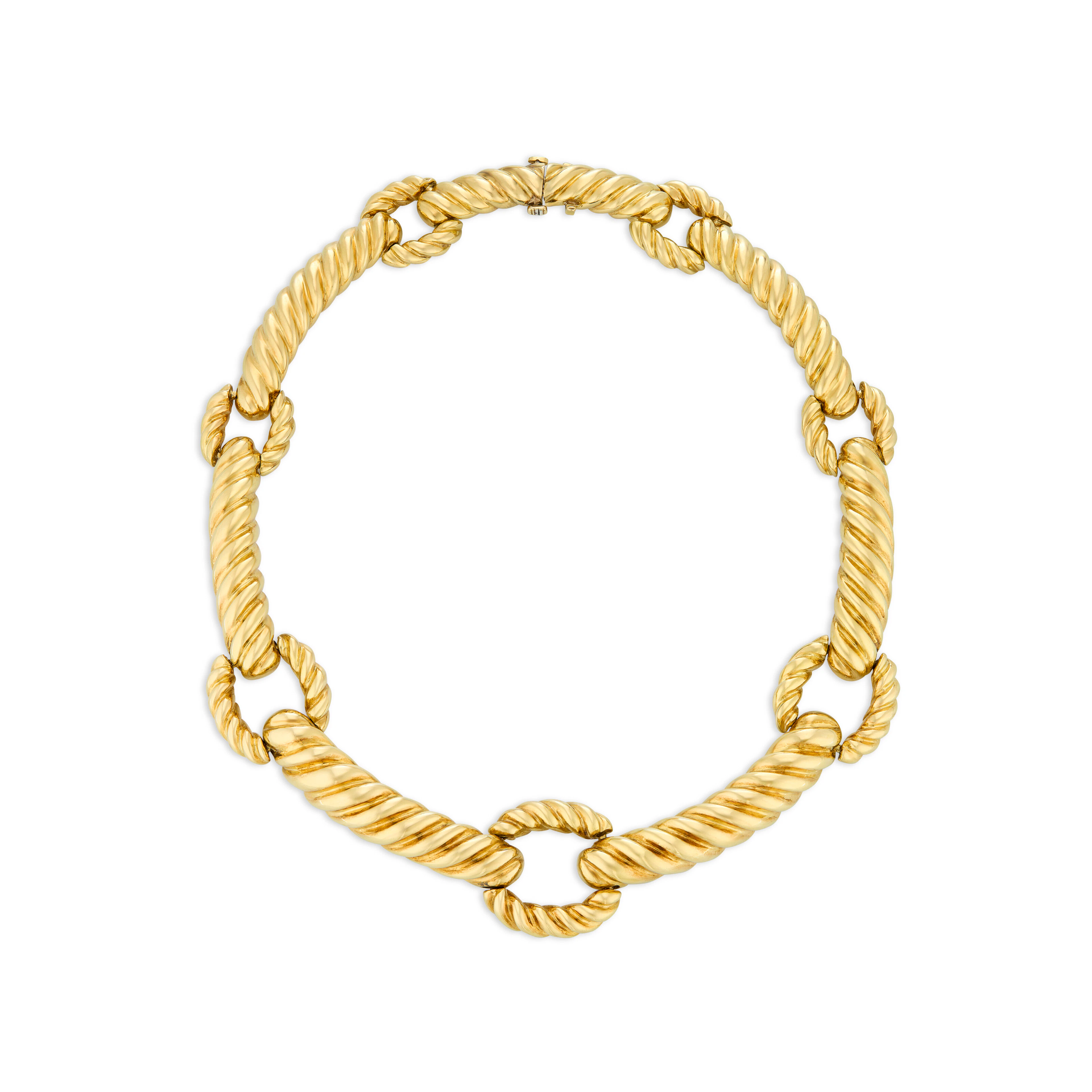 David Webb Gold Necklace