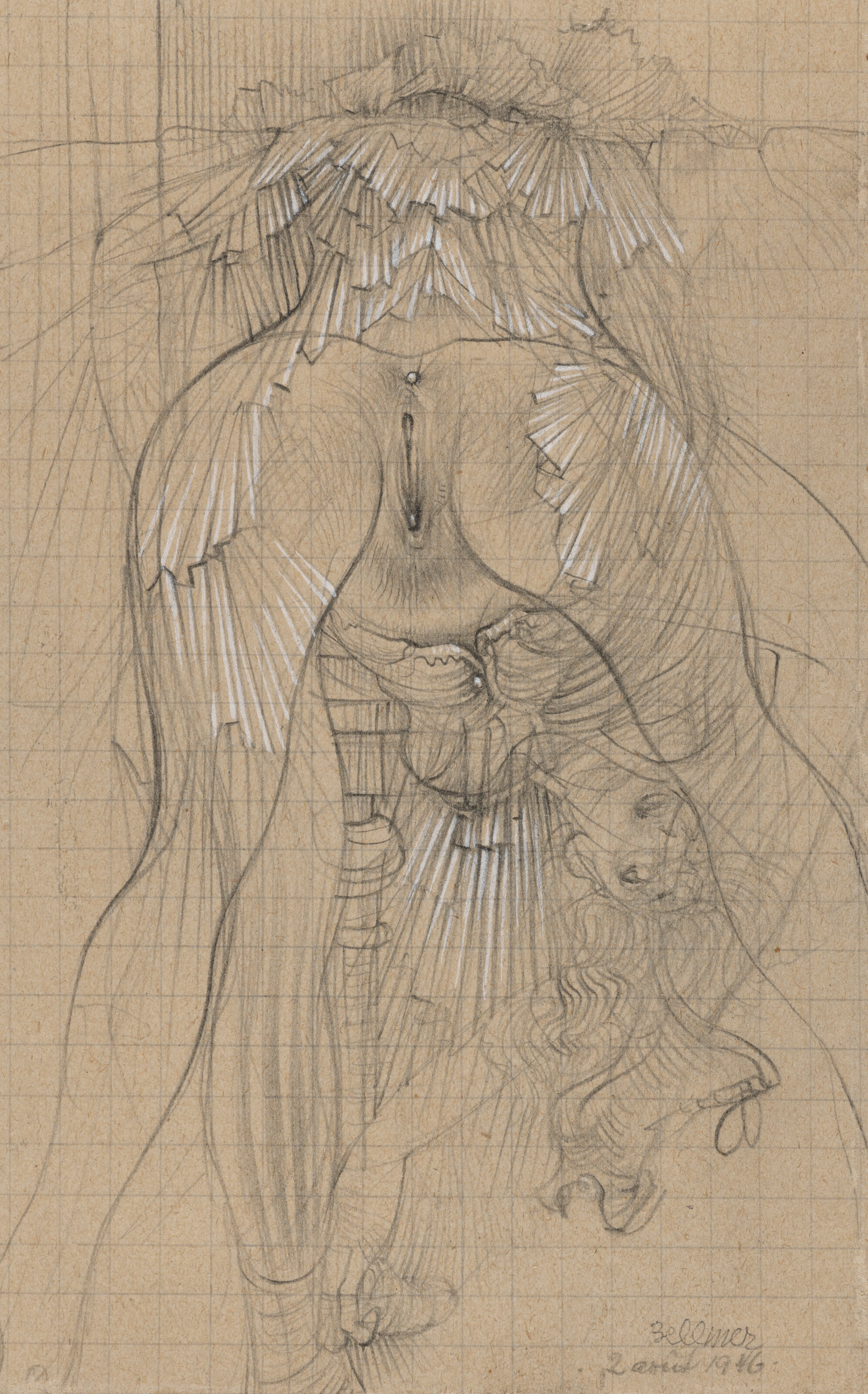HANS BELLMER (1902-1975) Sans titre