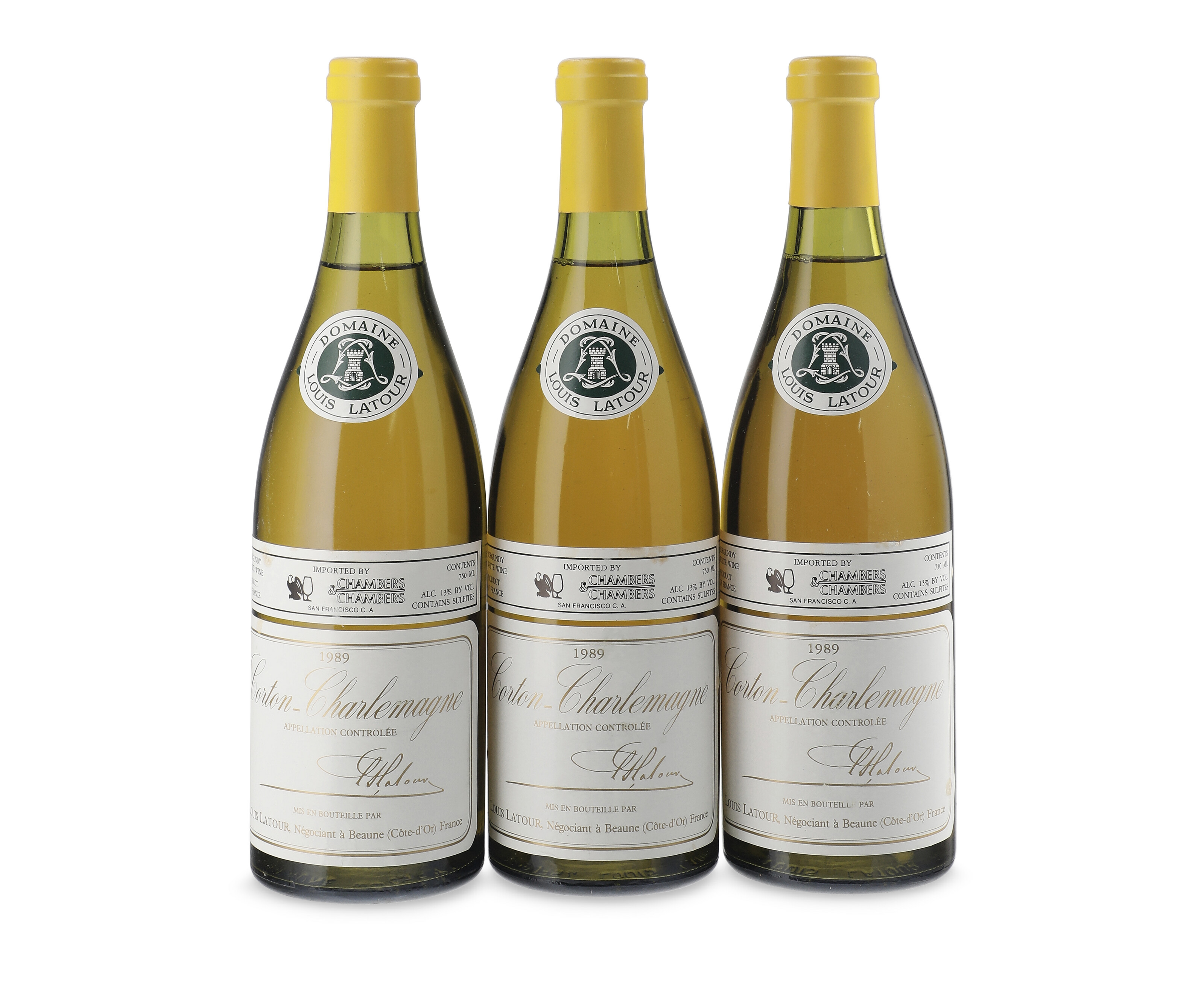 Louis Latour, Corton-Charlemagne 1989 | Barnebys