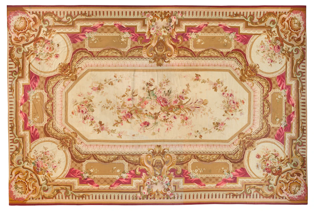 A Napoleon Iii Aubusson Carpet