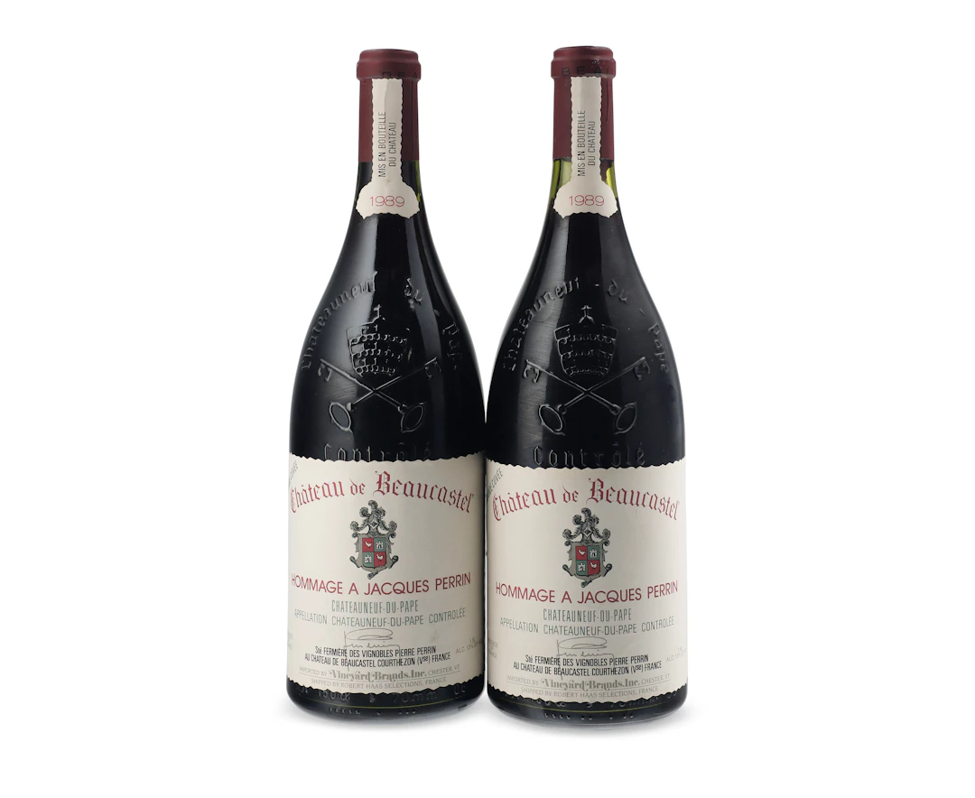 Château De Beaucastel, Châteauneuf-Du-Pape Hommage À Jacques Perrin 1989