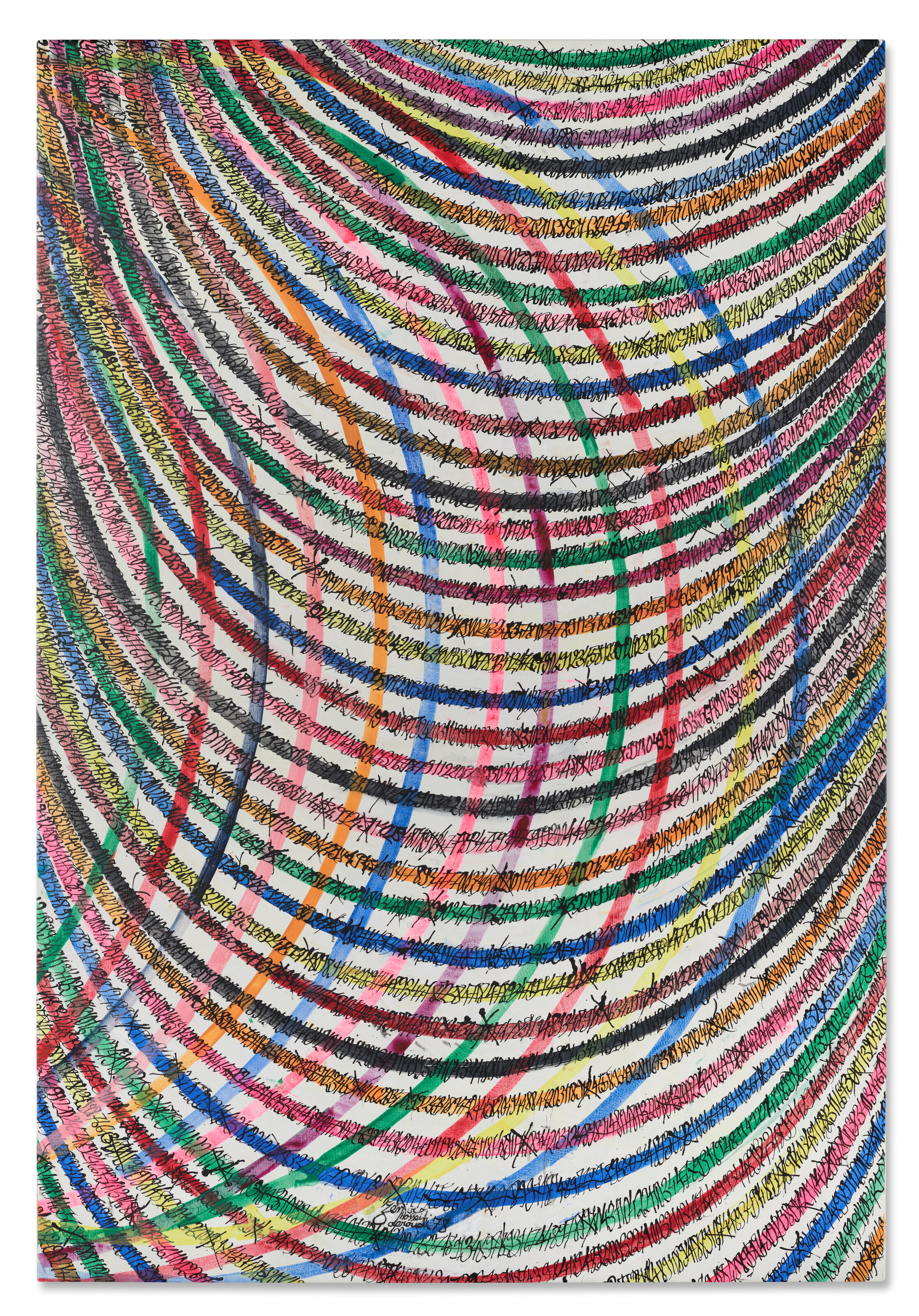 Charles-Hossein Zenderoudi (B. 1937)