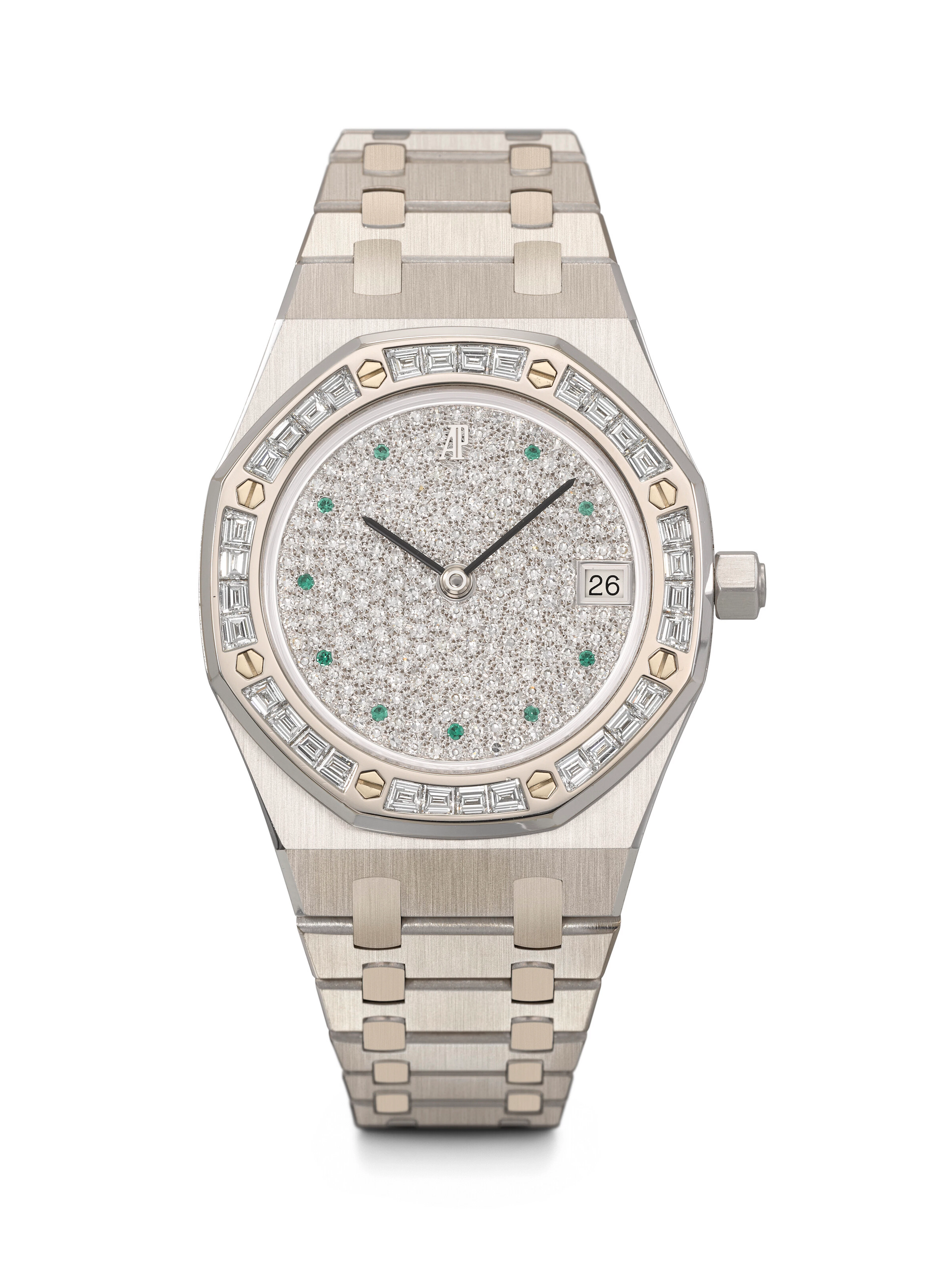 Audemars Piguet. A Very Rare and Extravagant 18K White Gold, Diamond