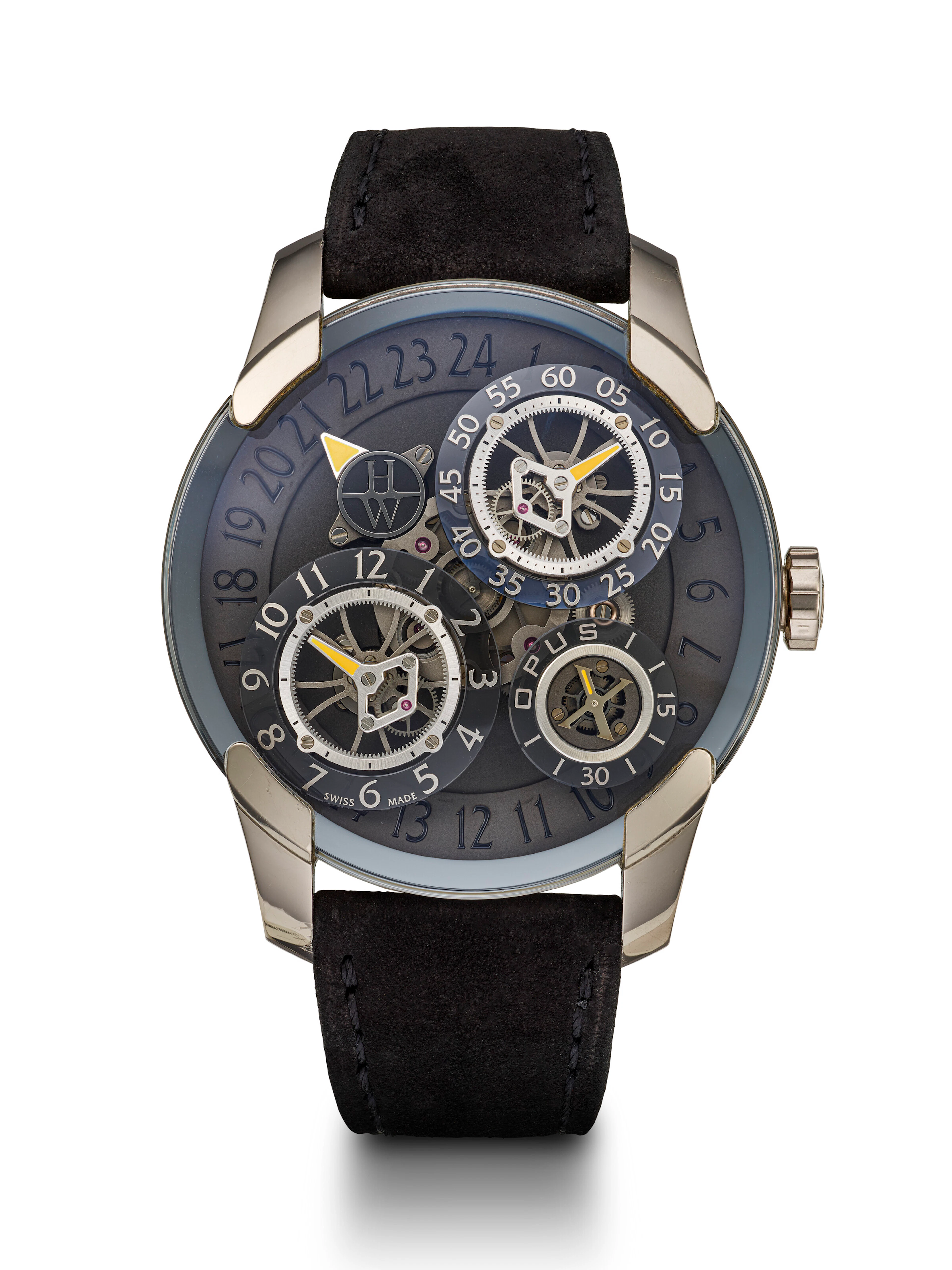 Harry Winston & Jean-Francois Mojon, Limited Edition White Gold 'Opus