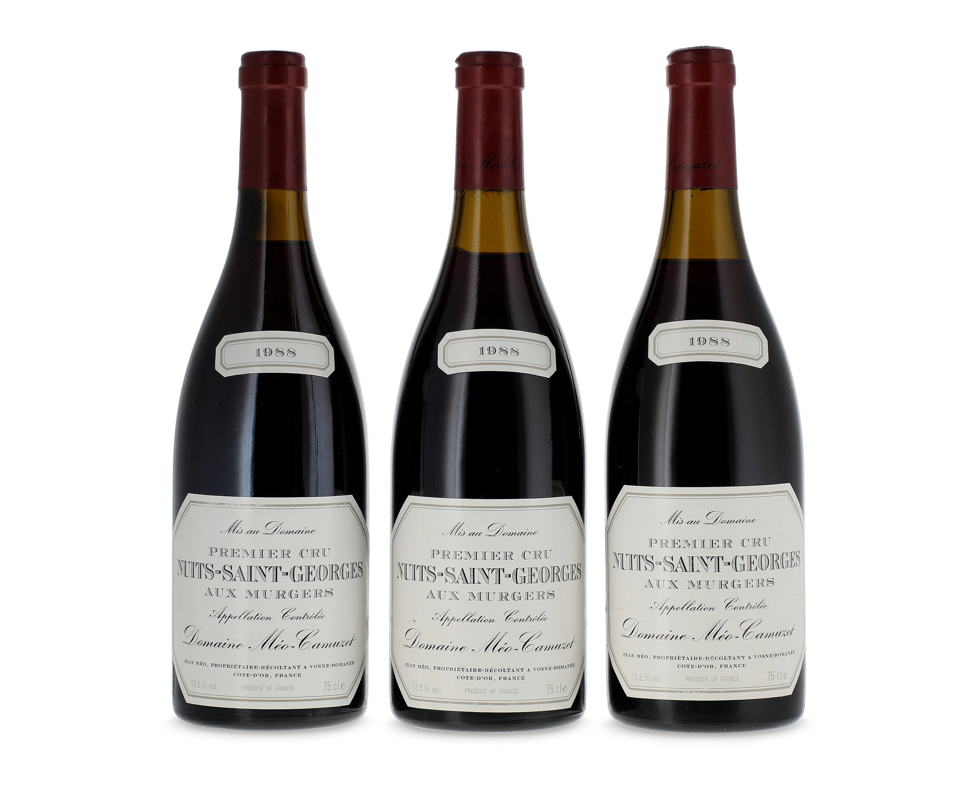 Domaine Méo Camuzet, Nuits-Saint-Georges, Aux Murgers 1988