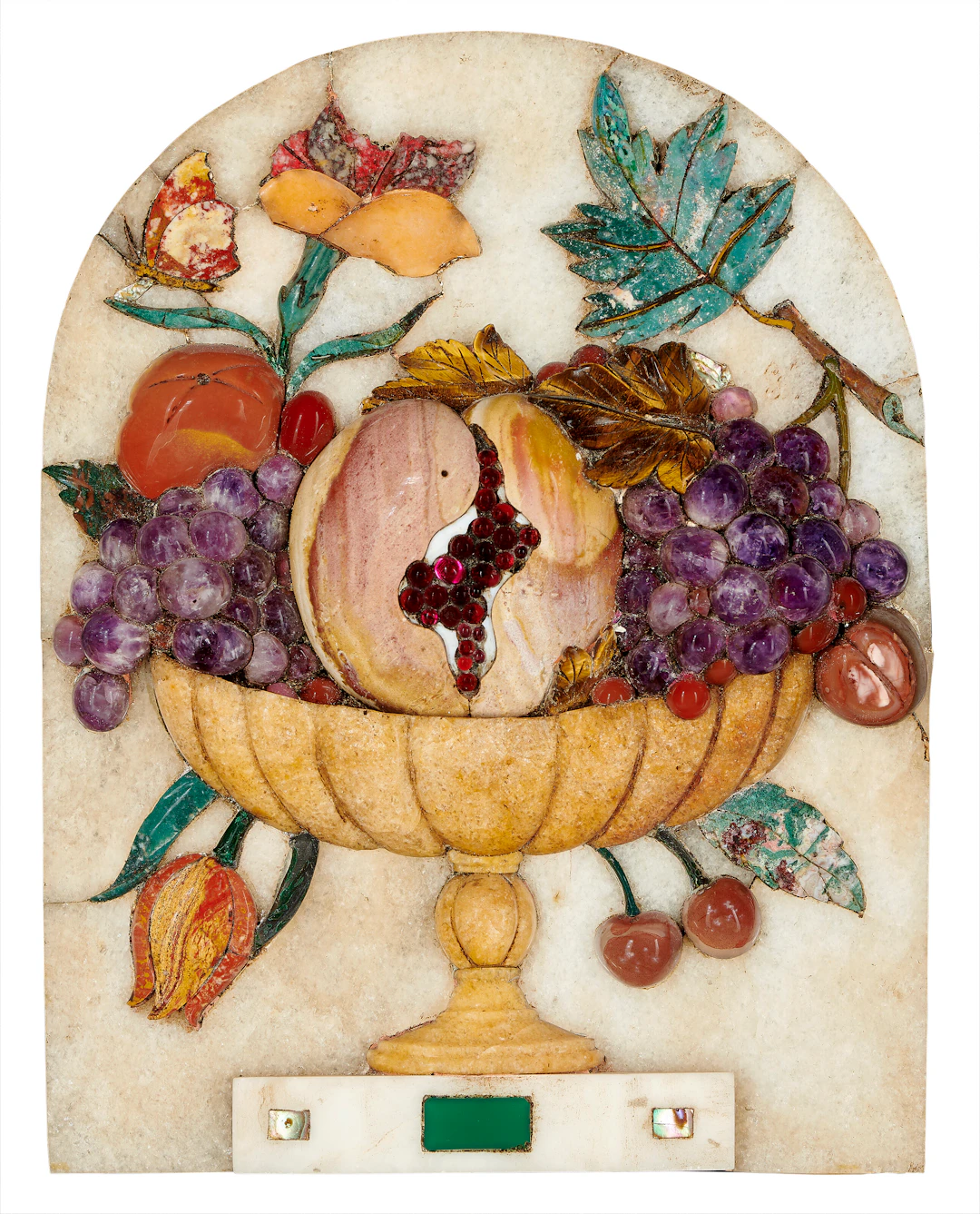 An Italian Pietra Dura Plaque