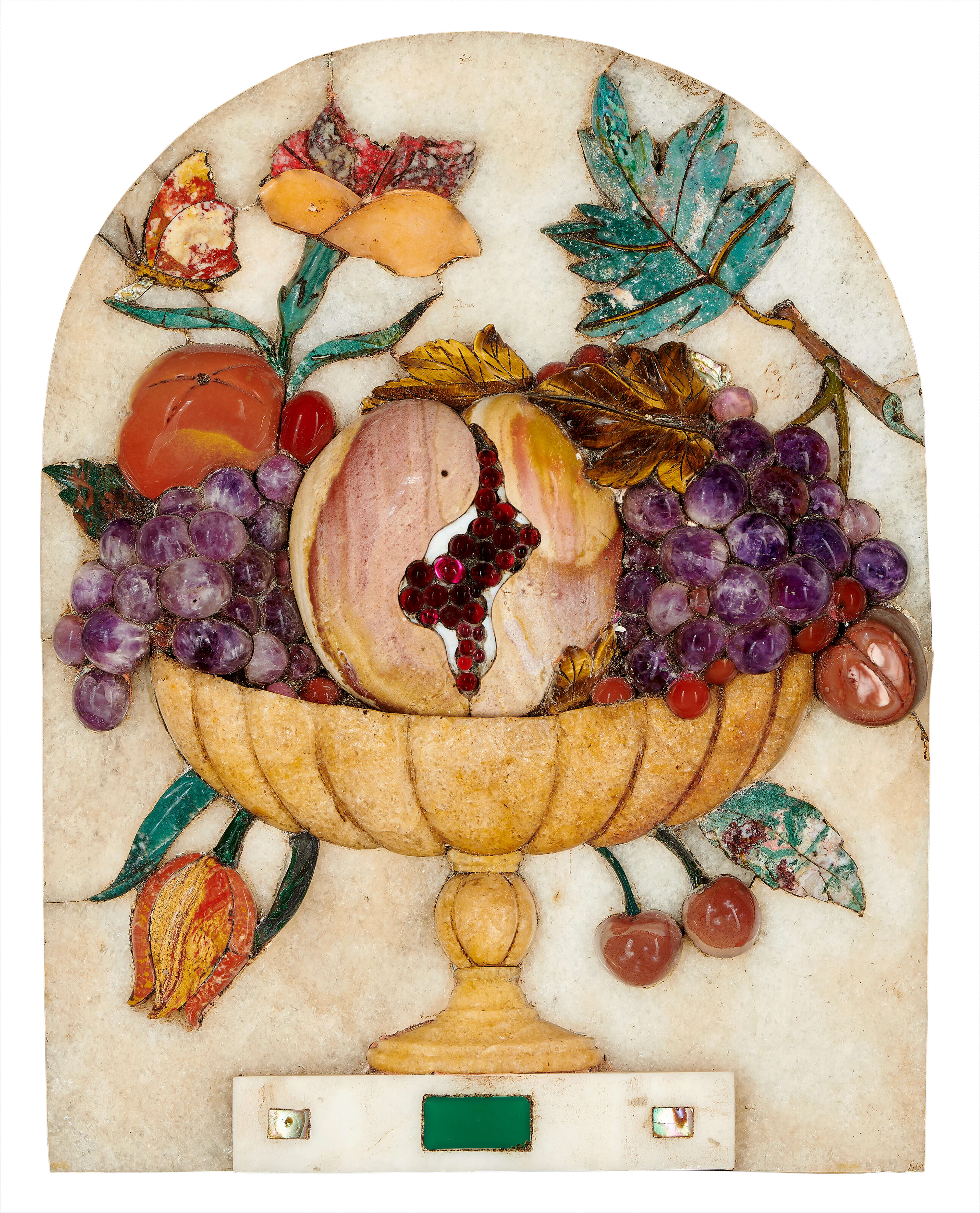 An Italian Pietra Dura Plaque
