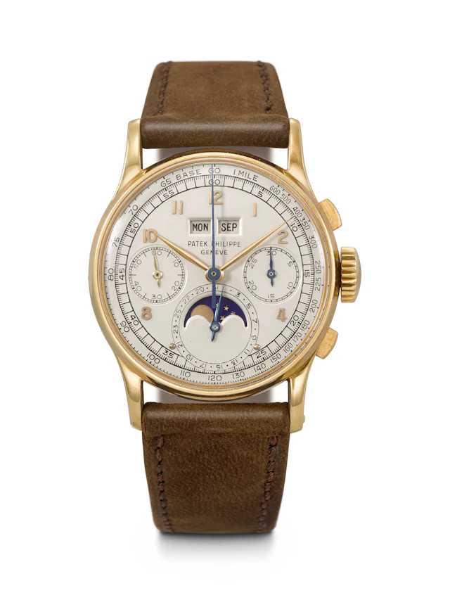 Patek Philippe. An Important, Very Rare and Highly Attractive 18K