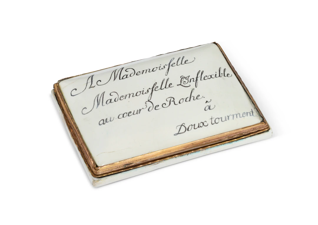 An English Enamel Snuff-Box for the Russian Market