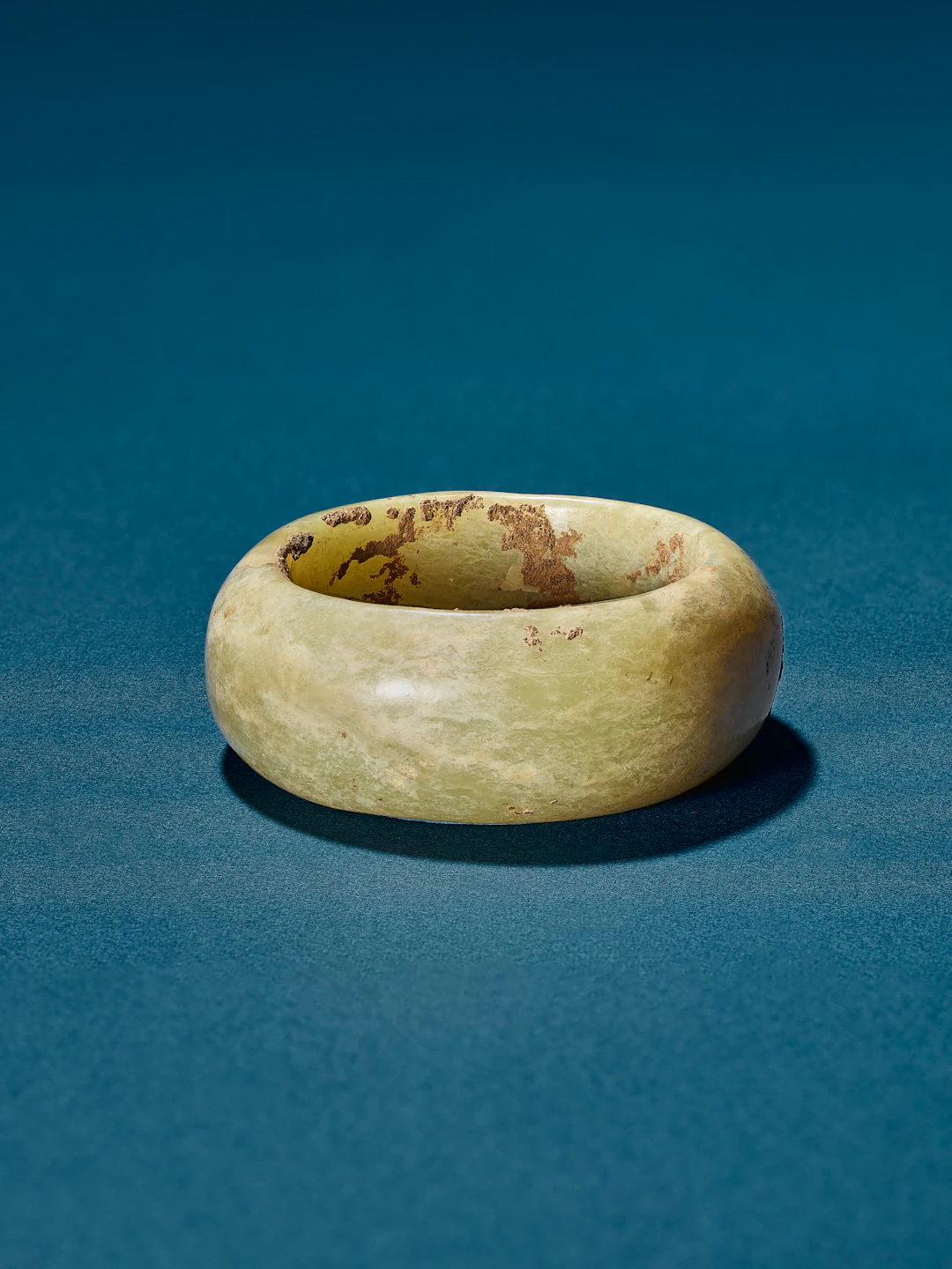 A Celadon Jade Bangle