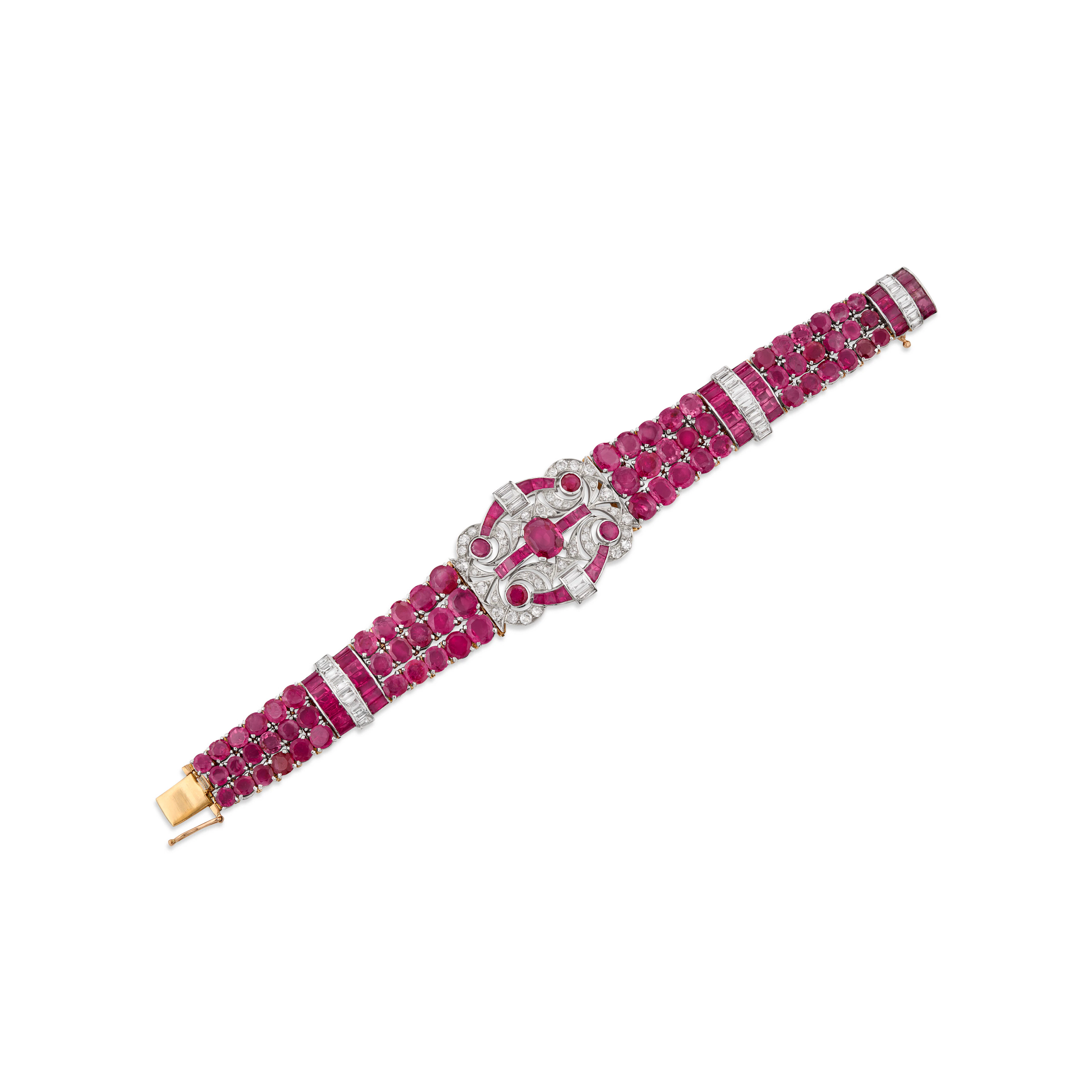 Ruby and Diamond Bracelet