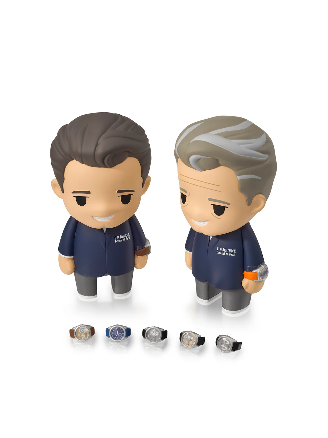 Bait X F.p. Journe. A Very Collectible Set of Vinyl Kokies Figurines