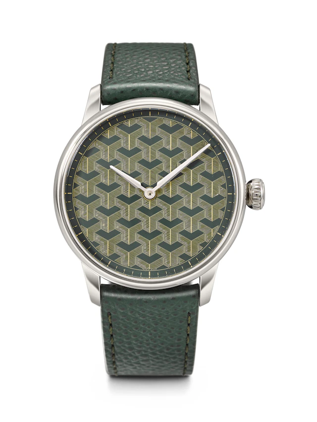 Louis Erard X Wire Art. A Unique and Highly Attractive Stainless Steel