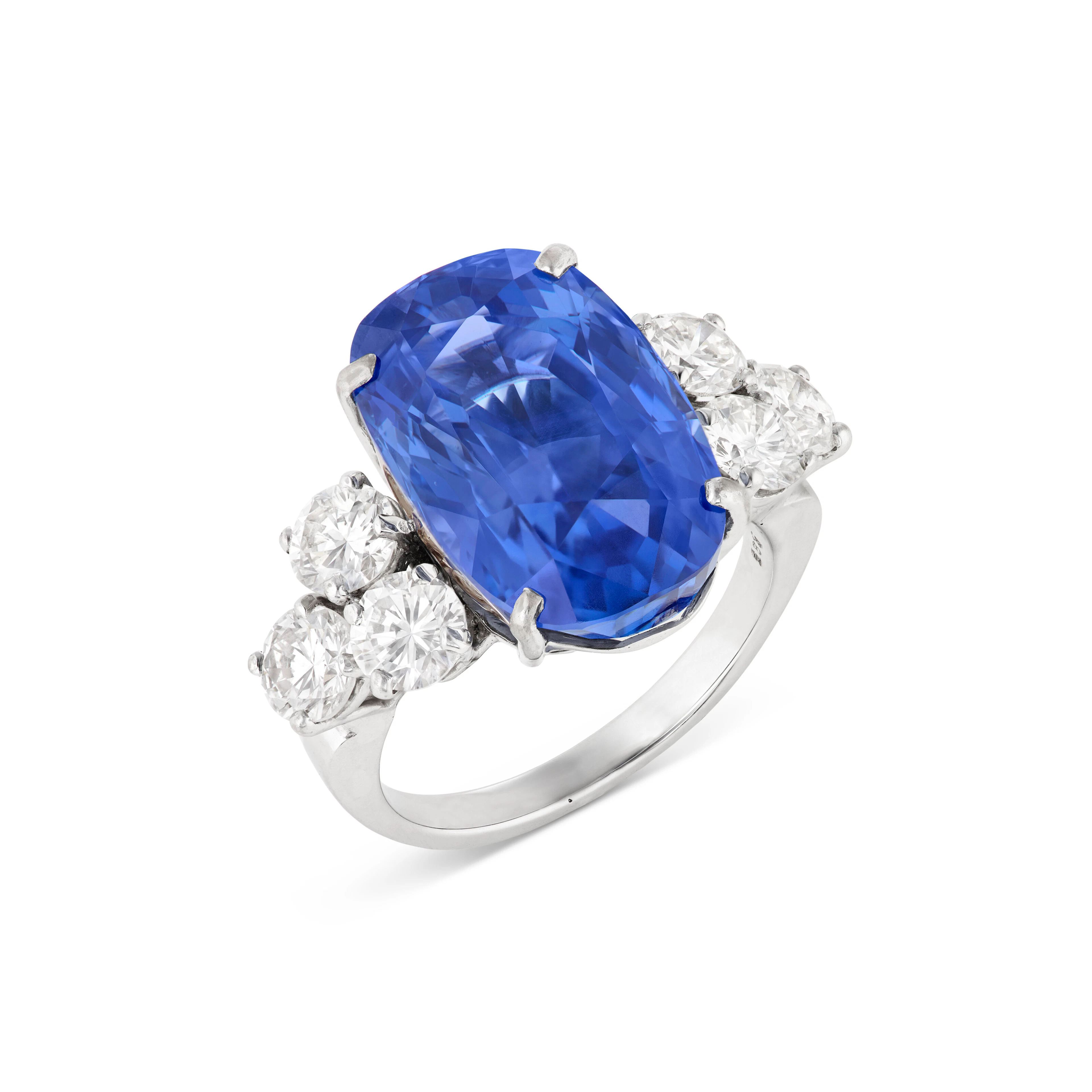Sapphire and Diamond Ring