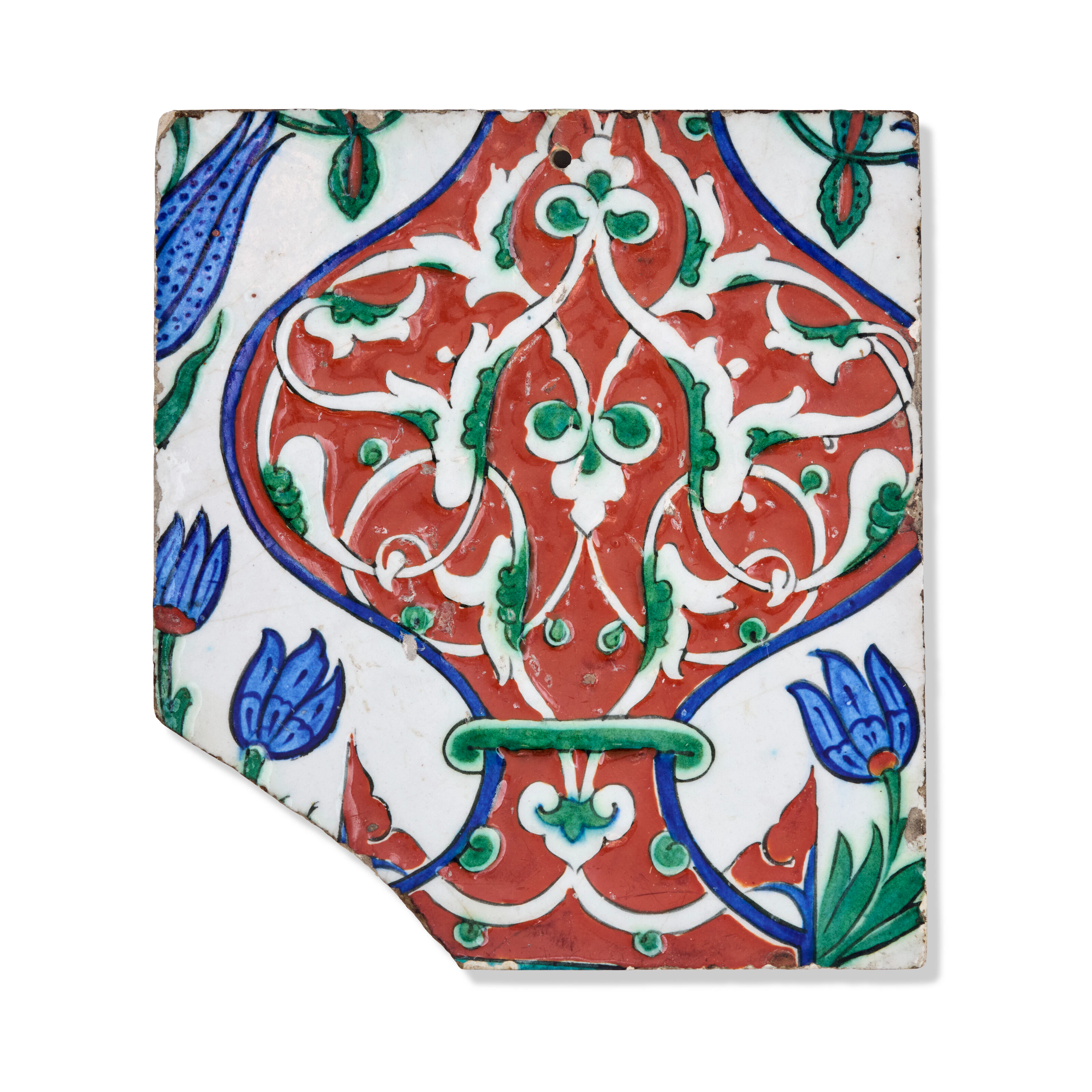 An Iznik Pottery Tile