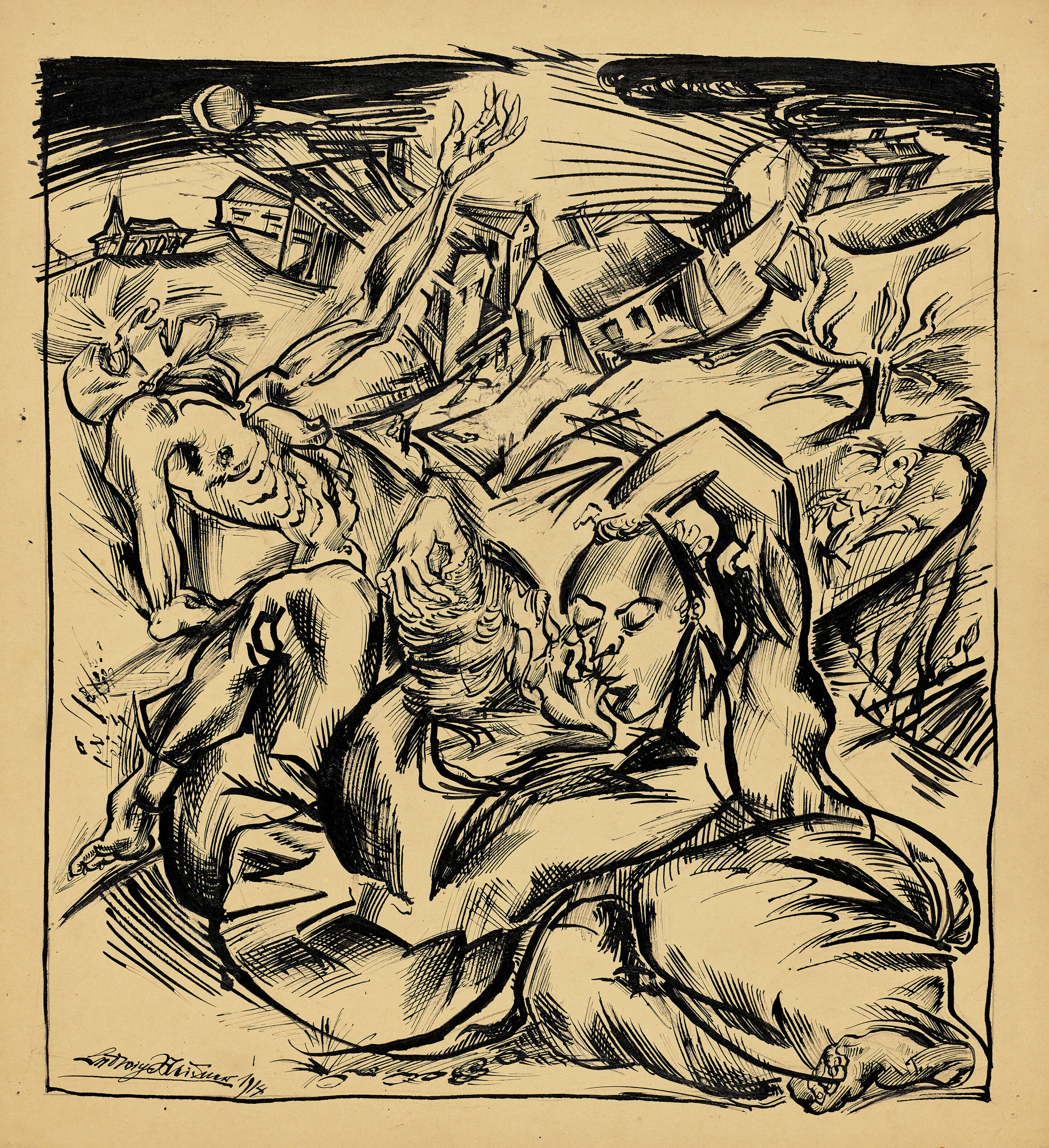 LUDWIG MEIDNER (1884-1966)