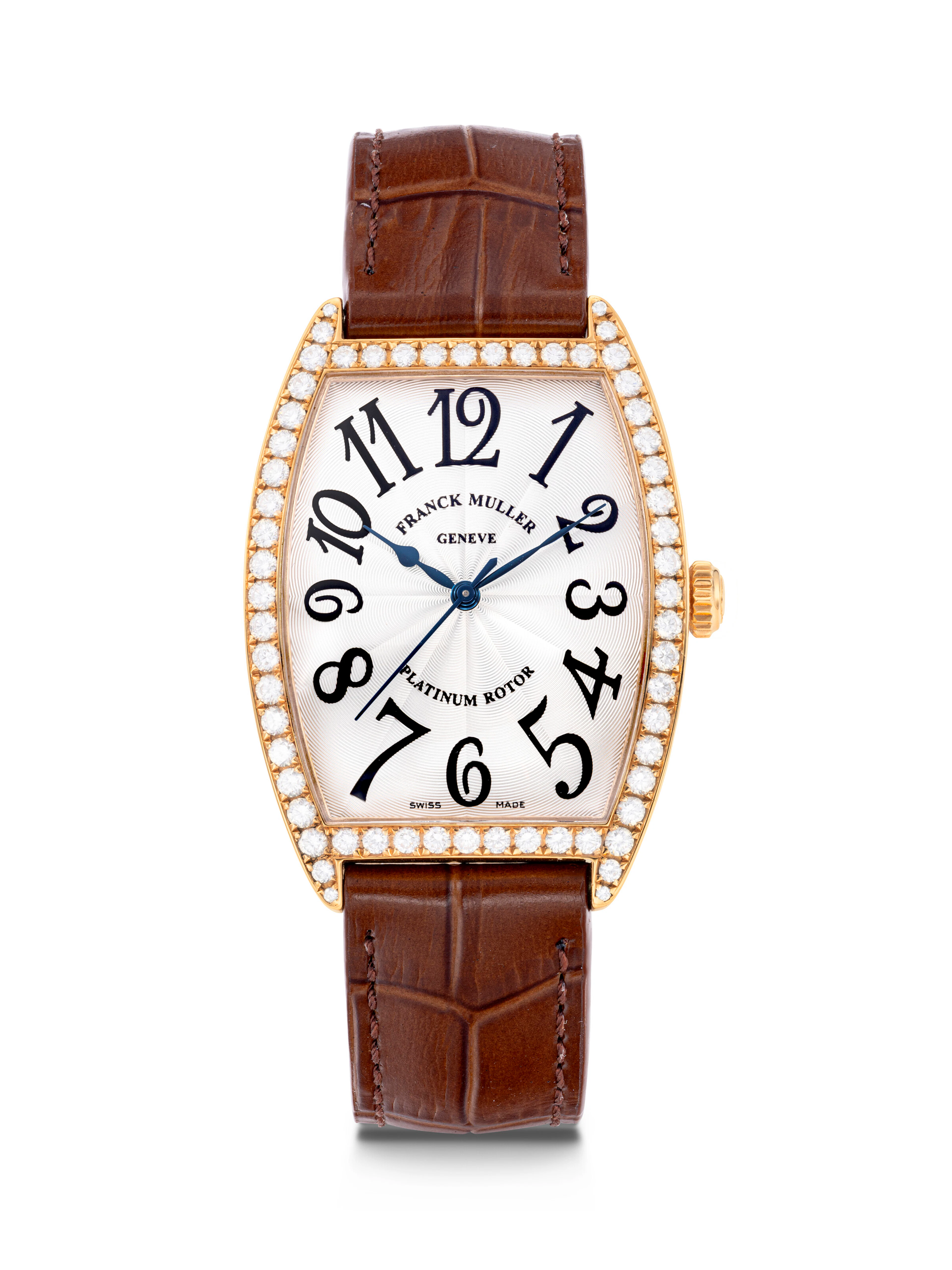 Franck Muller, Pink Gold and Diamond-Set Wristwatch, Ref. 2852 Sc Dp