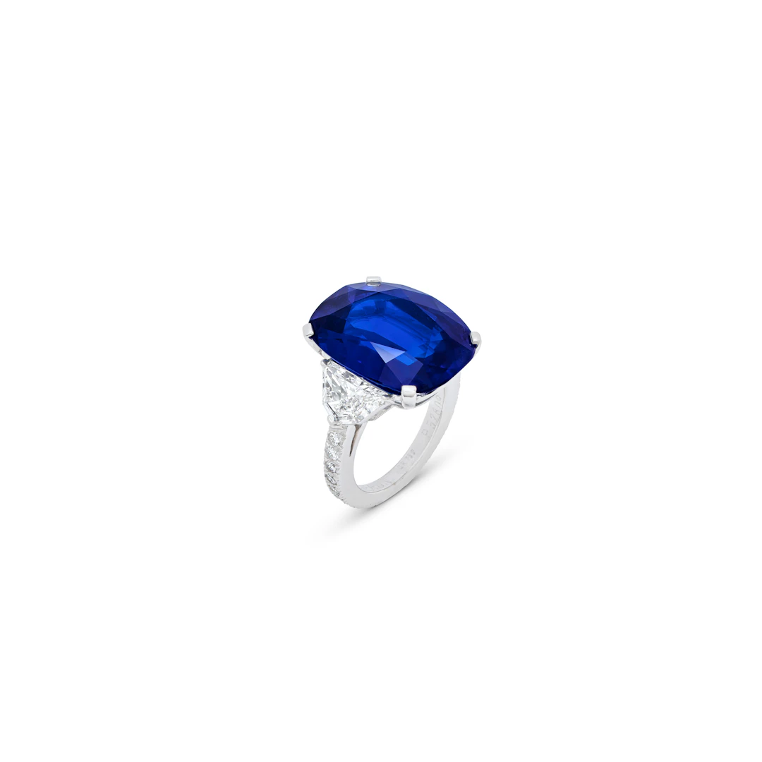 Sapphire and Diamond Ring, Monture Boucheron