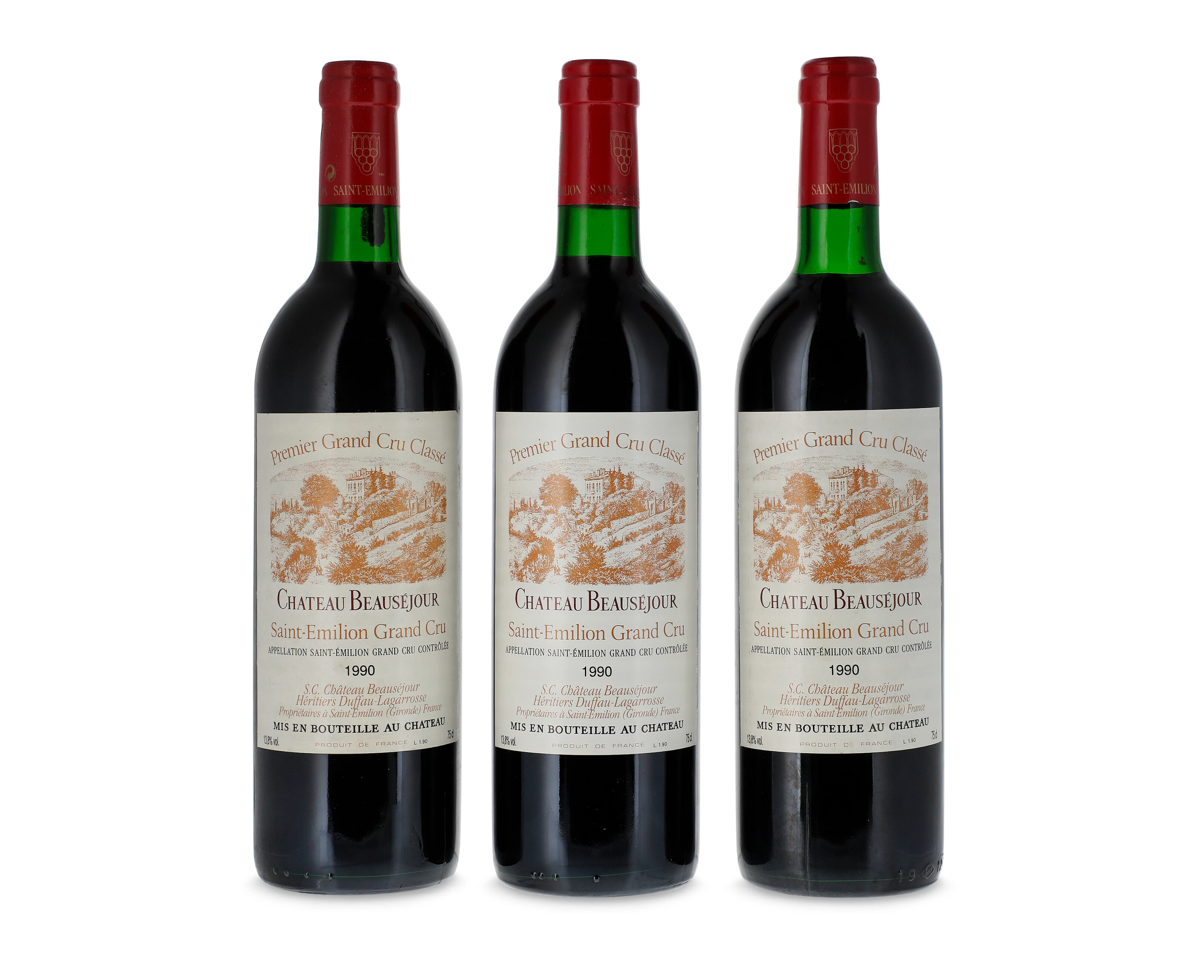 Château Beauséjour Duffau-Lagarrosse 1990