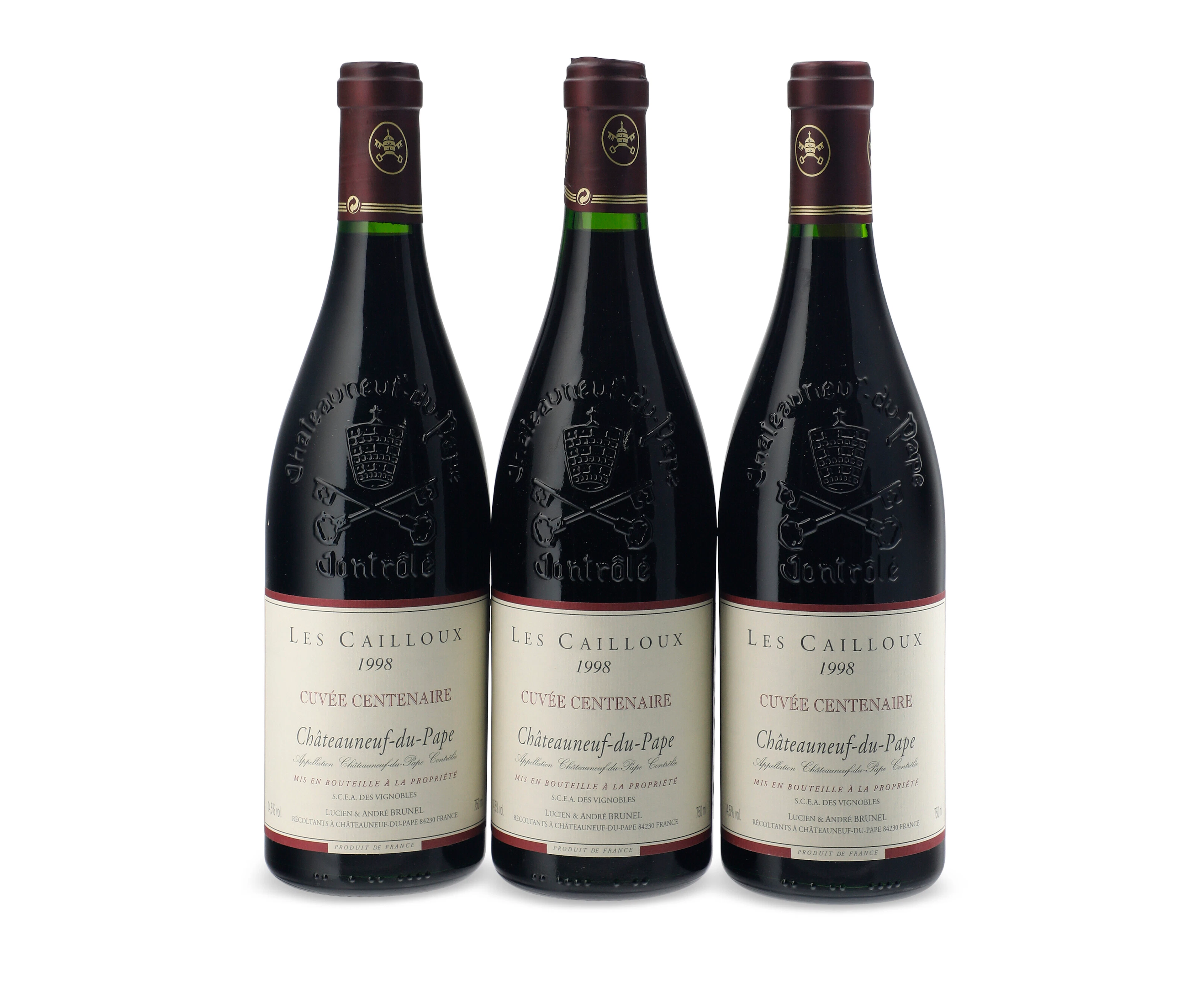 Lucien & André Brunel, Châteauneuf-Du-Pape Les Cailloux Cuveé Centenaire 1998