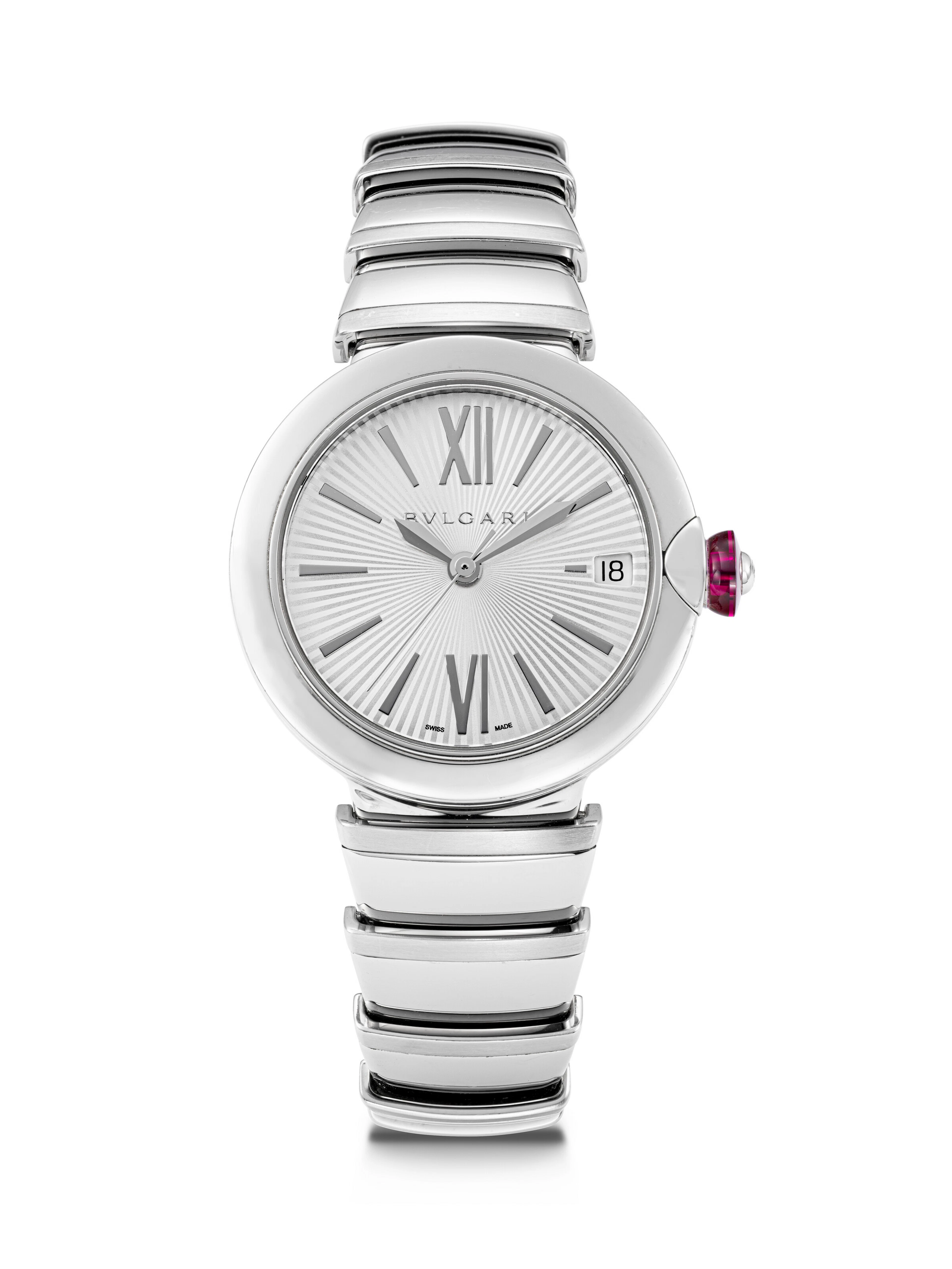 Bulgari, Stainless Steel Bracelet Watch, Ref. Lu33C622D