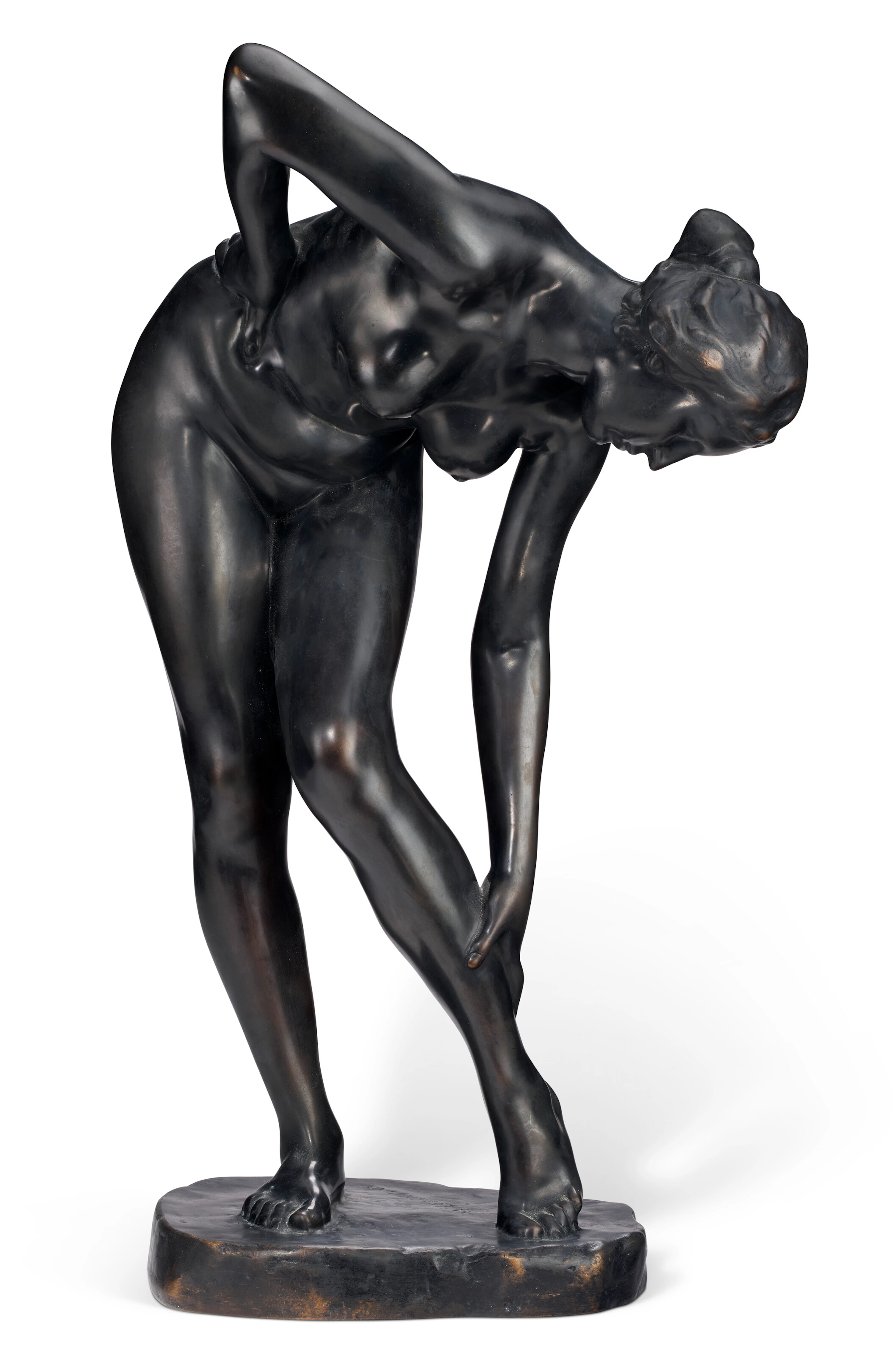 WILHELM LEHMBRUCK (1881-1919) Badendes Mädchen (Badende), Düsseldorf