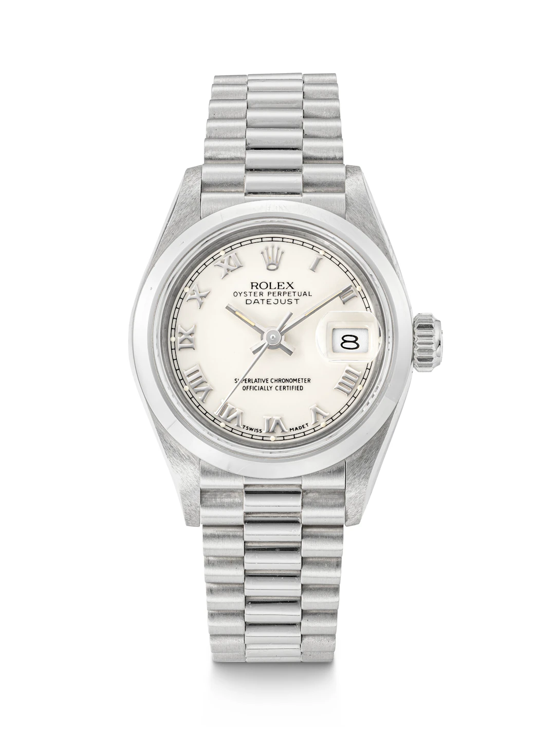 Rolex, Platinum Lady's Datejust, Ref. 69166